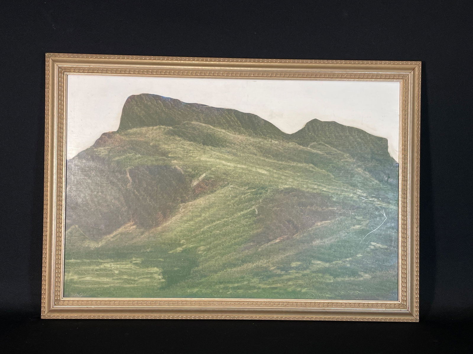 James Lavadour (American, 1951-) "Early Foothills Of Blue Mountains" Painting On Masonite (1 of 4)