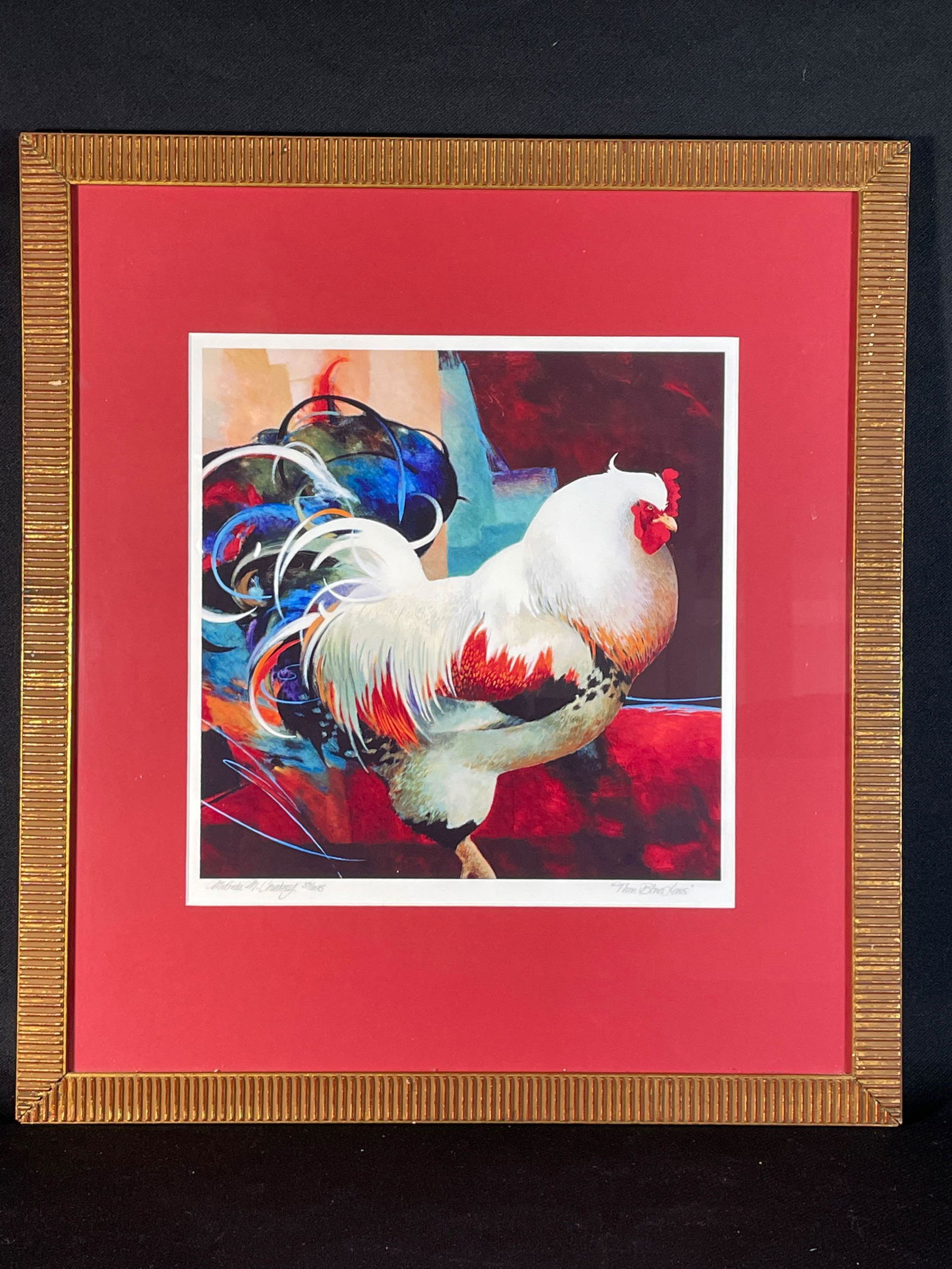 Melinda M Cowdery (American 1953-) "Thin Blue Lines" Limited Edition Signed Print, 37/295 (1 of 5)