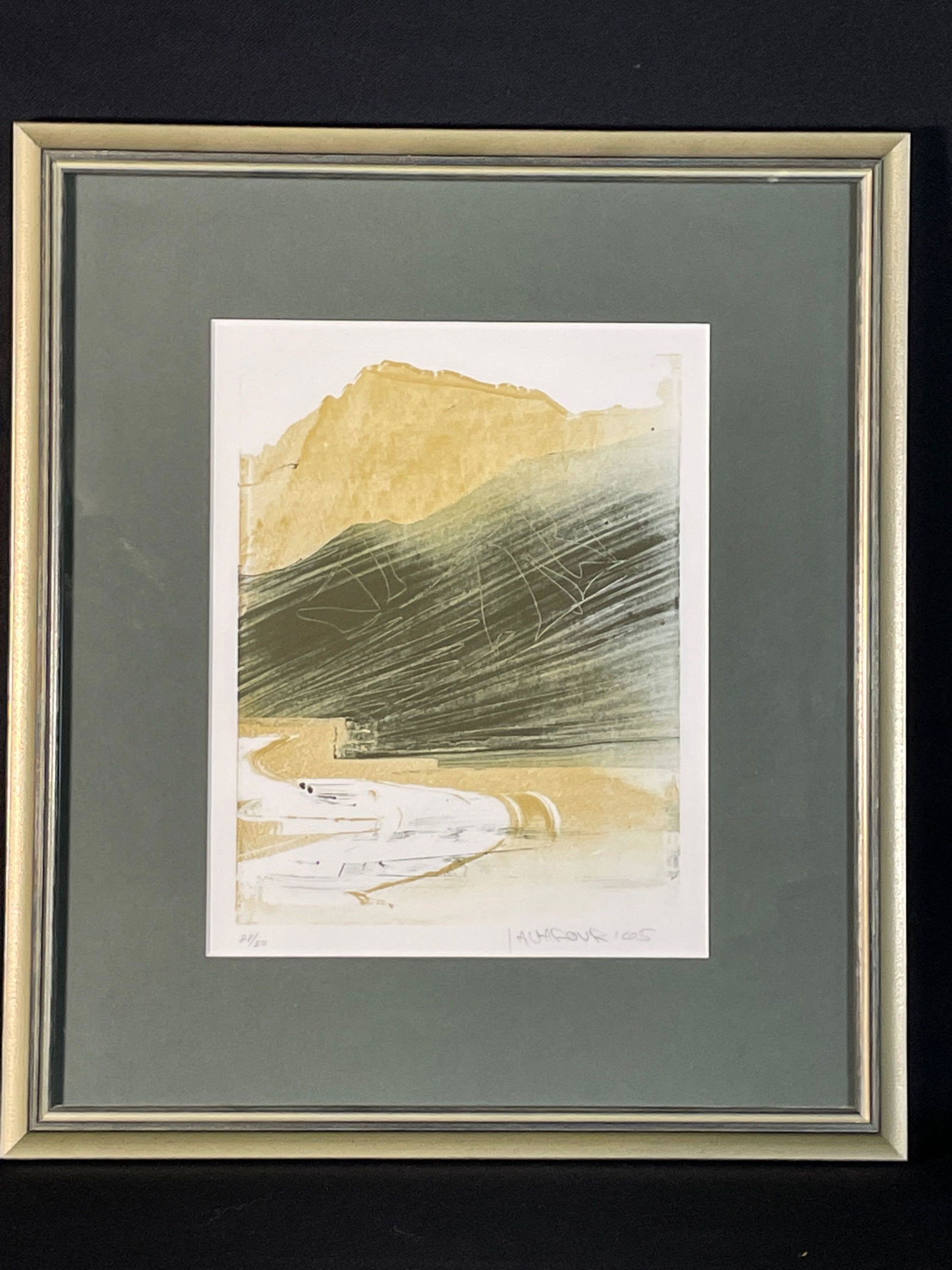 James Lavadour (American 1951-) Print Signed and # 28/50 (1 of 6)