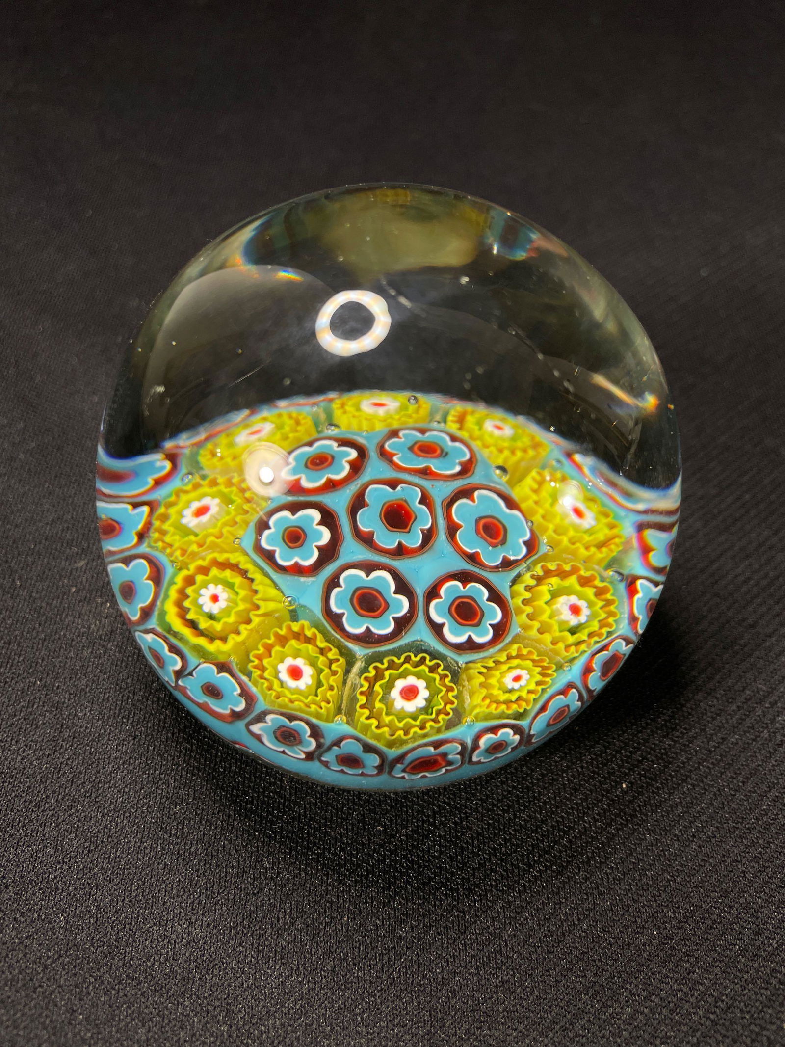 KB Original Millefiori Paperweight Made In Italy (1431) on Jun 18, 2022 Macon Brothers