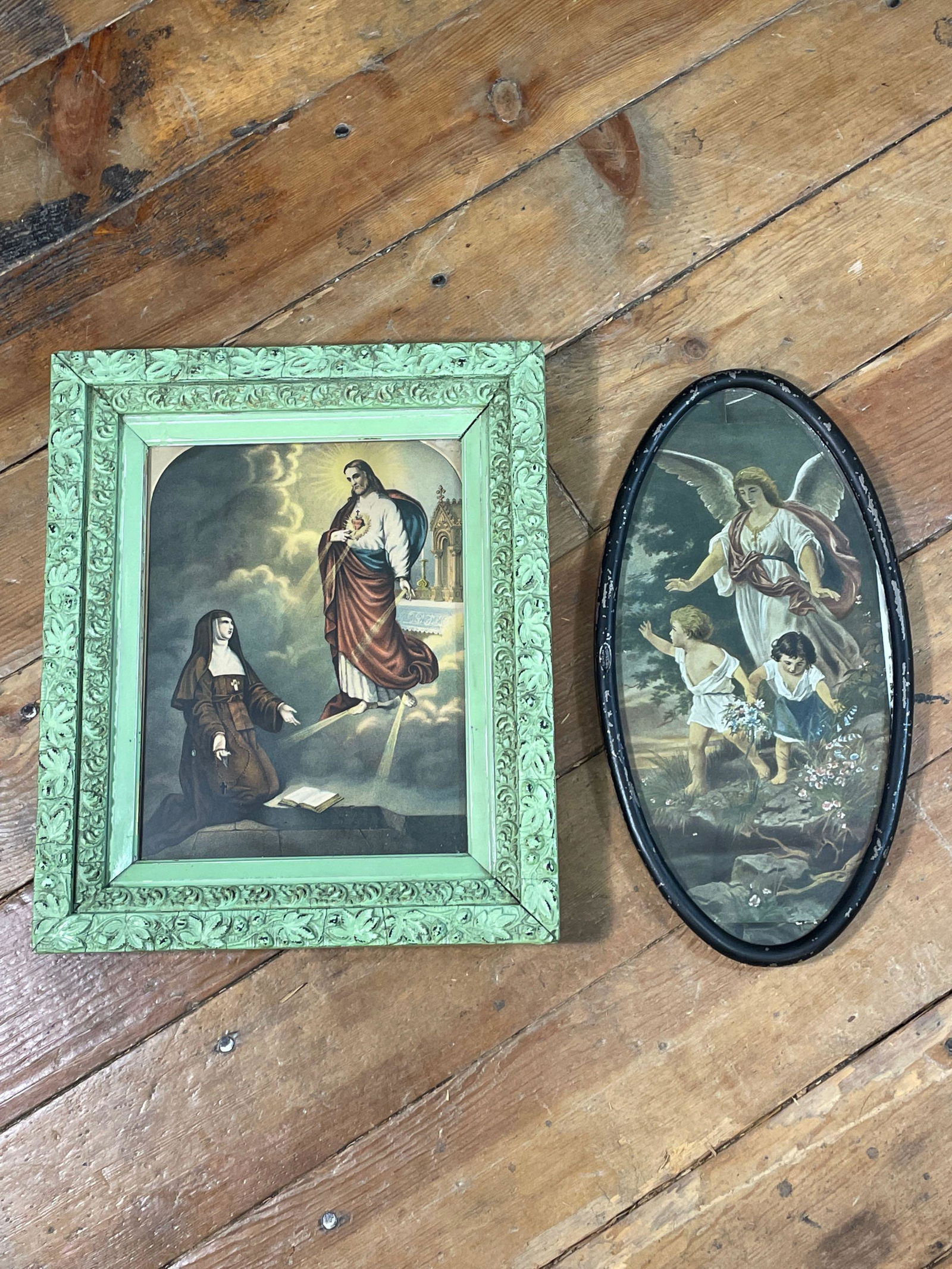 (2) Religious Framed Prints (1 of 5)