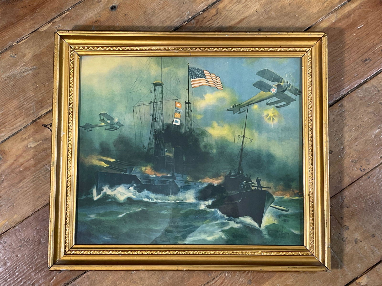 R. Atkins Fox WWI "Supremacy" Framed Print (1 of 2)