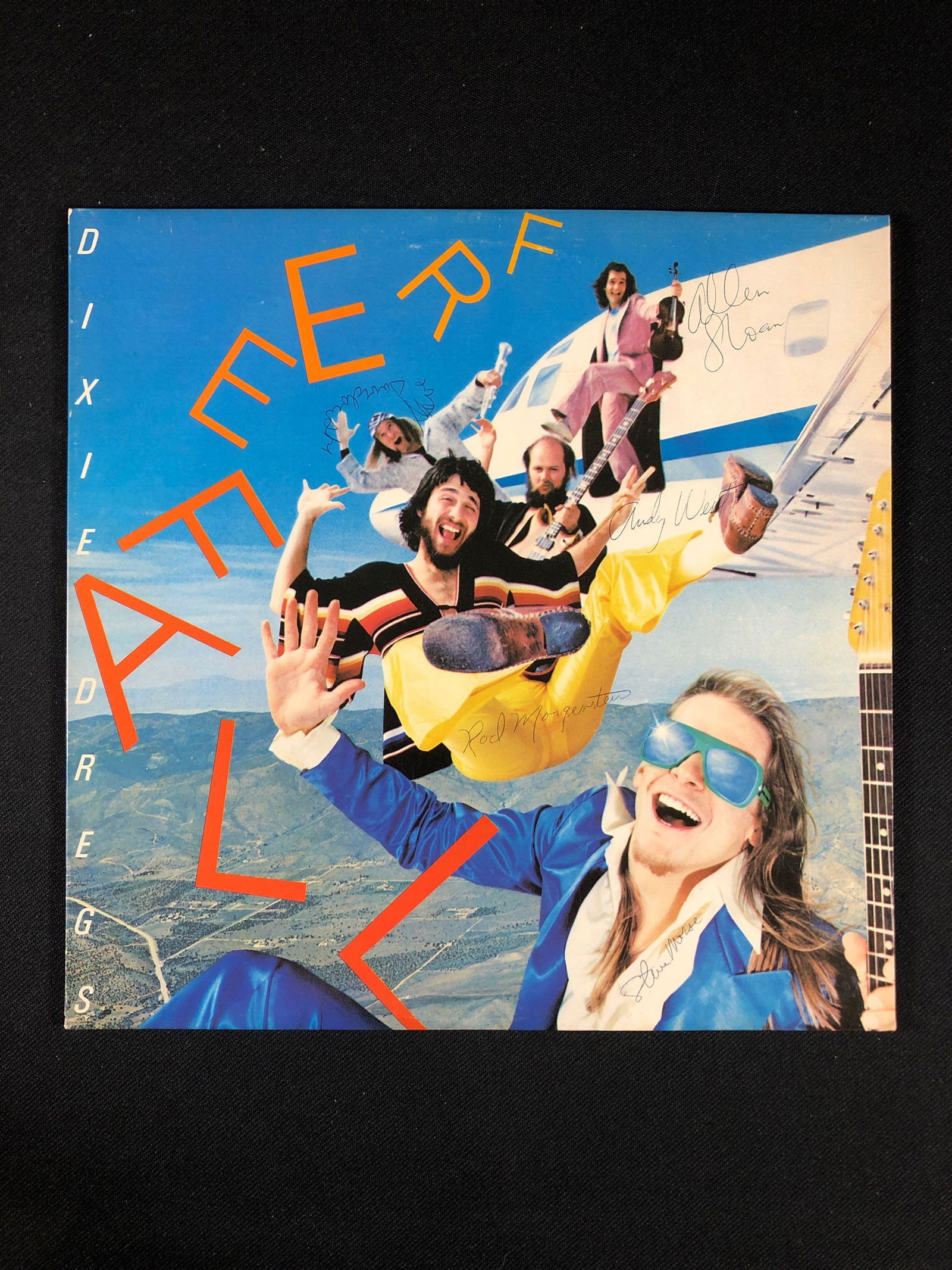 Dixie Dregs "Freefall" Autographed Album (1 of 8)