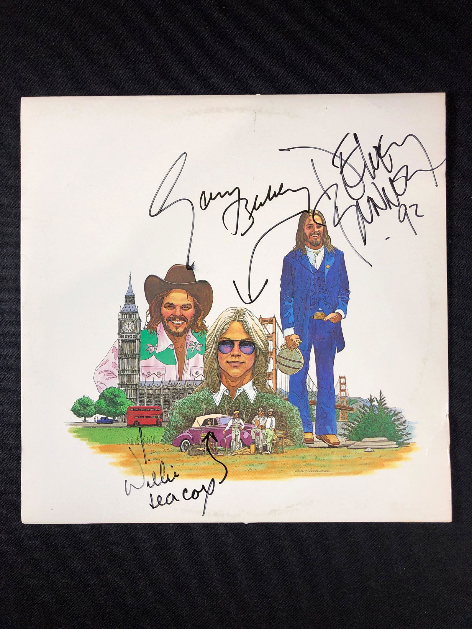 America "Greatest Hits" Autographed Album (1 of 8)