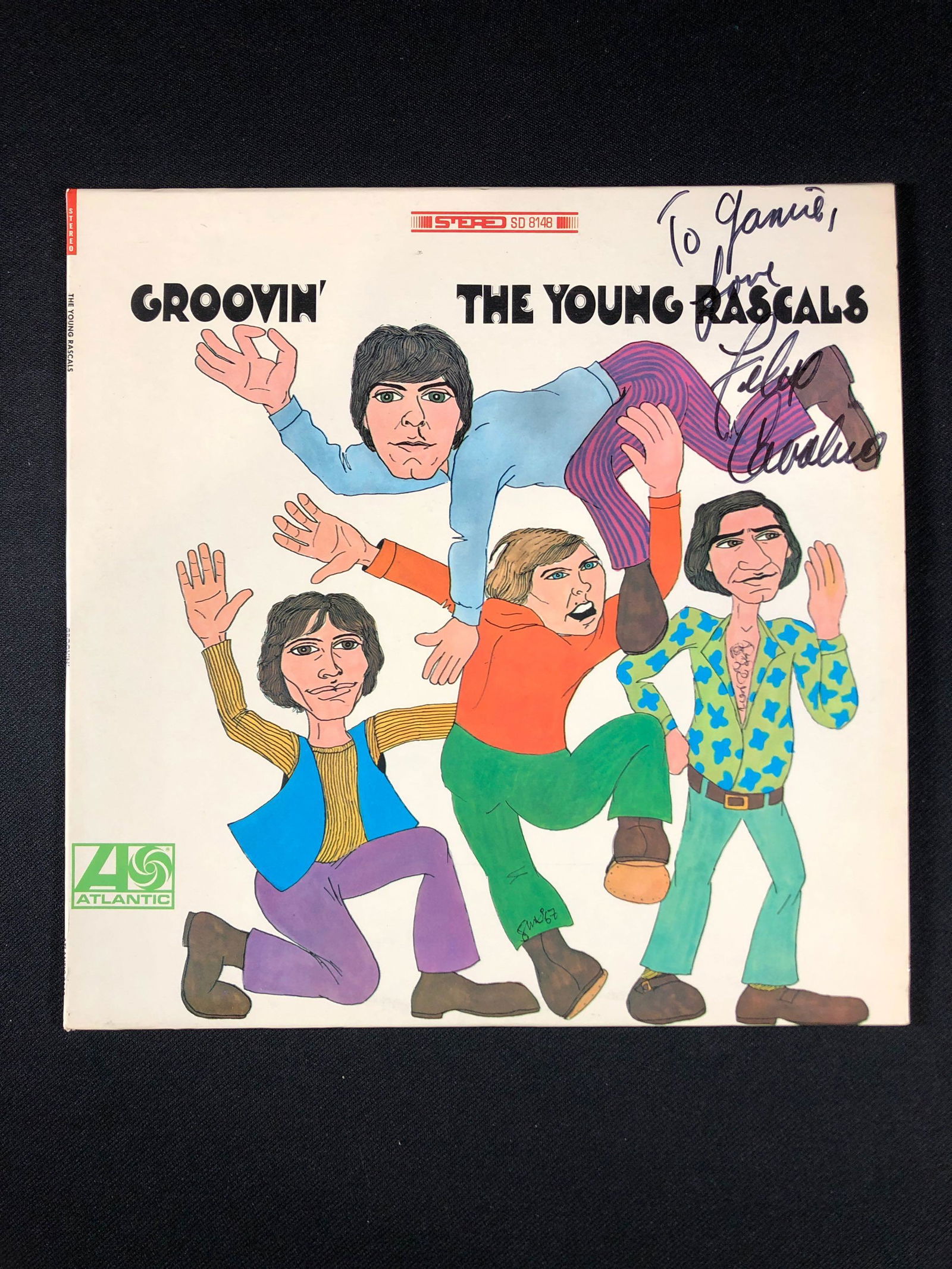 The Young Rascals "Groovin'" Autographed Album Signed by Felix Cavaliere (1 of 6)