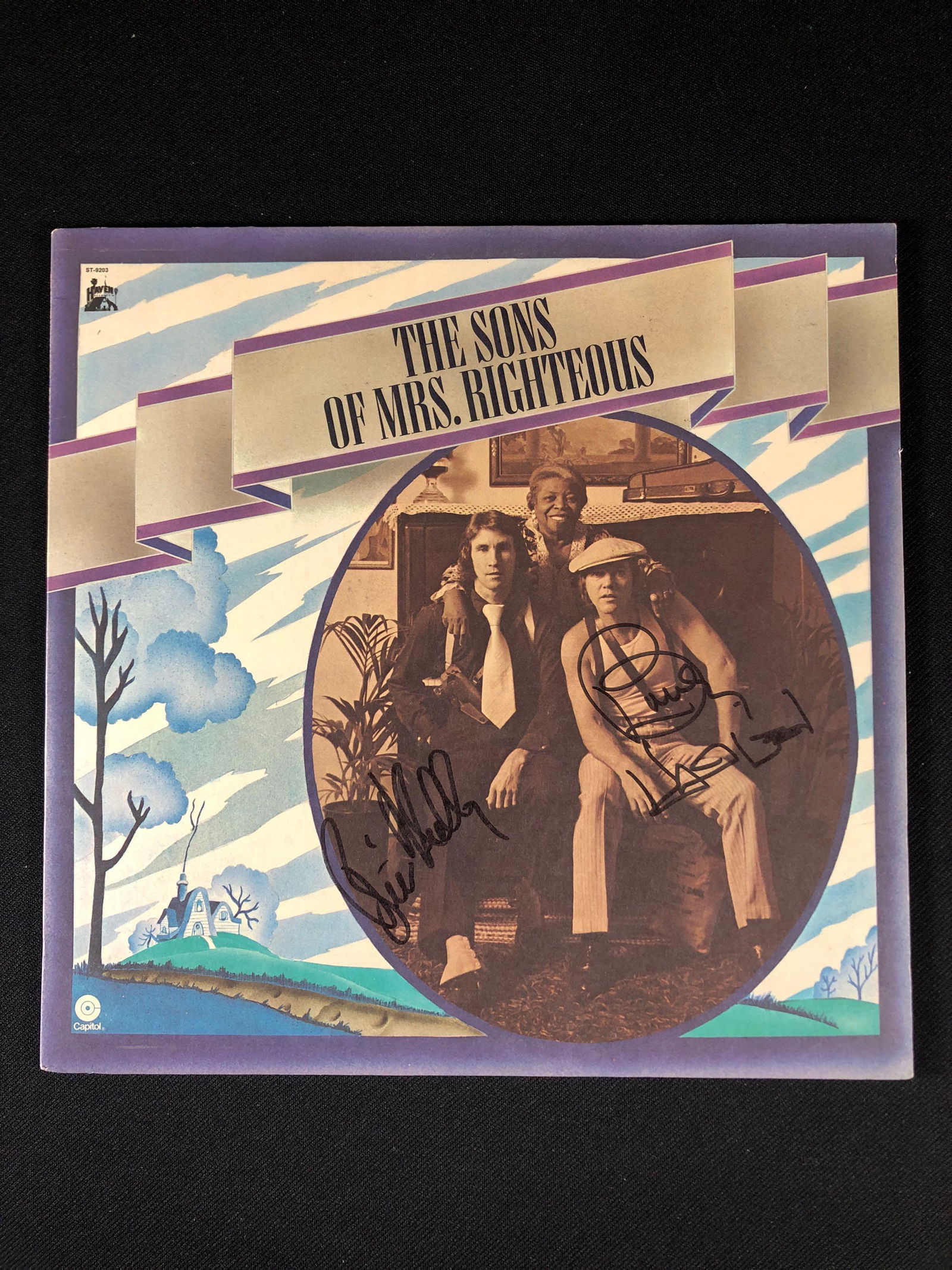 The Righteous Brothers "The Sons of Mrs. Righteous" Autographed Album (1 of 9)