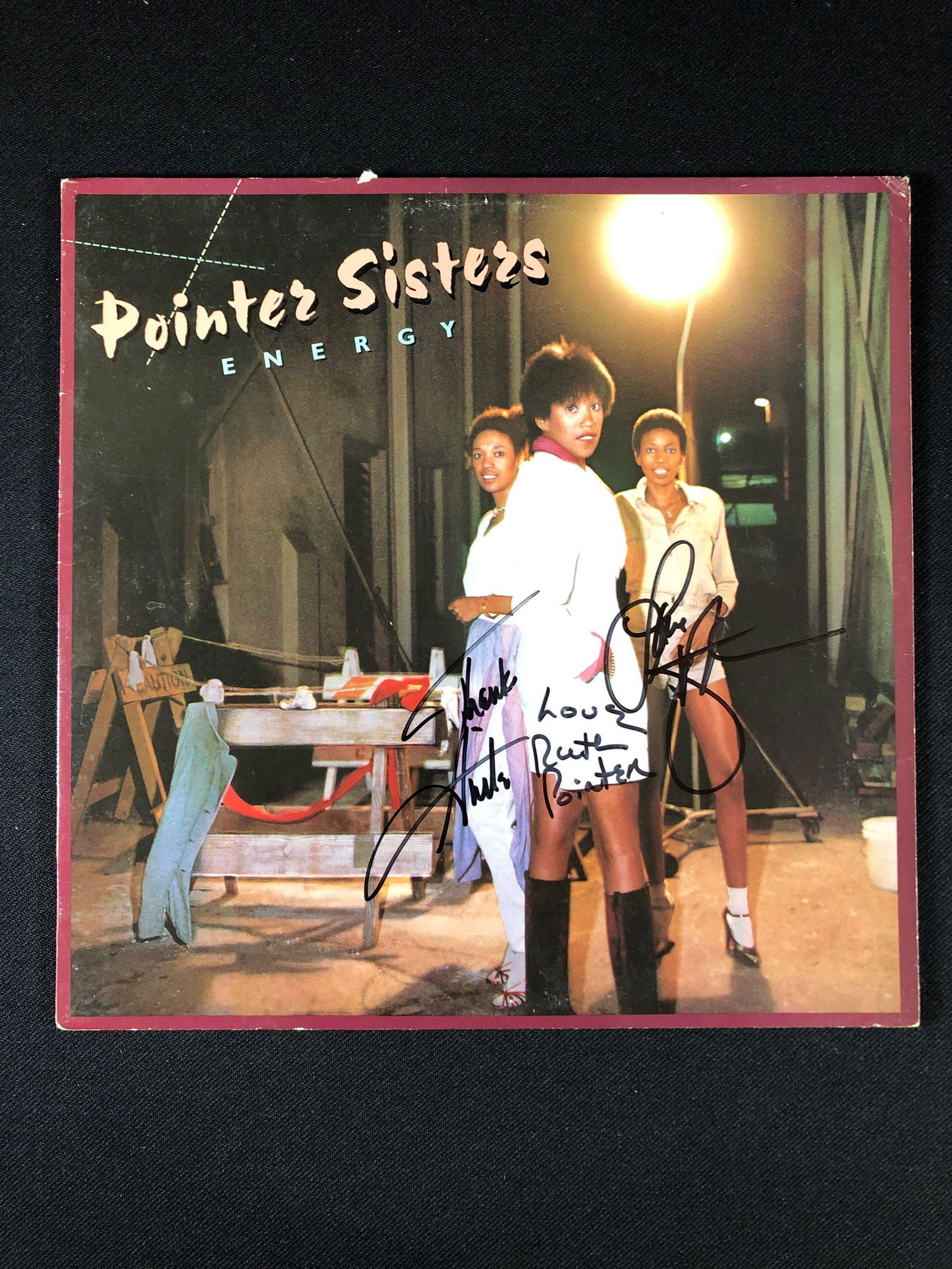 The Pointer Sisters "Energy" Autographed Album (1 of 8)