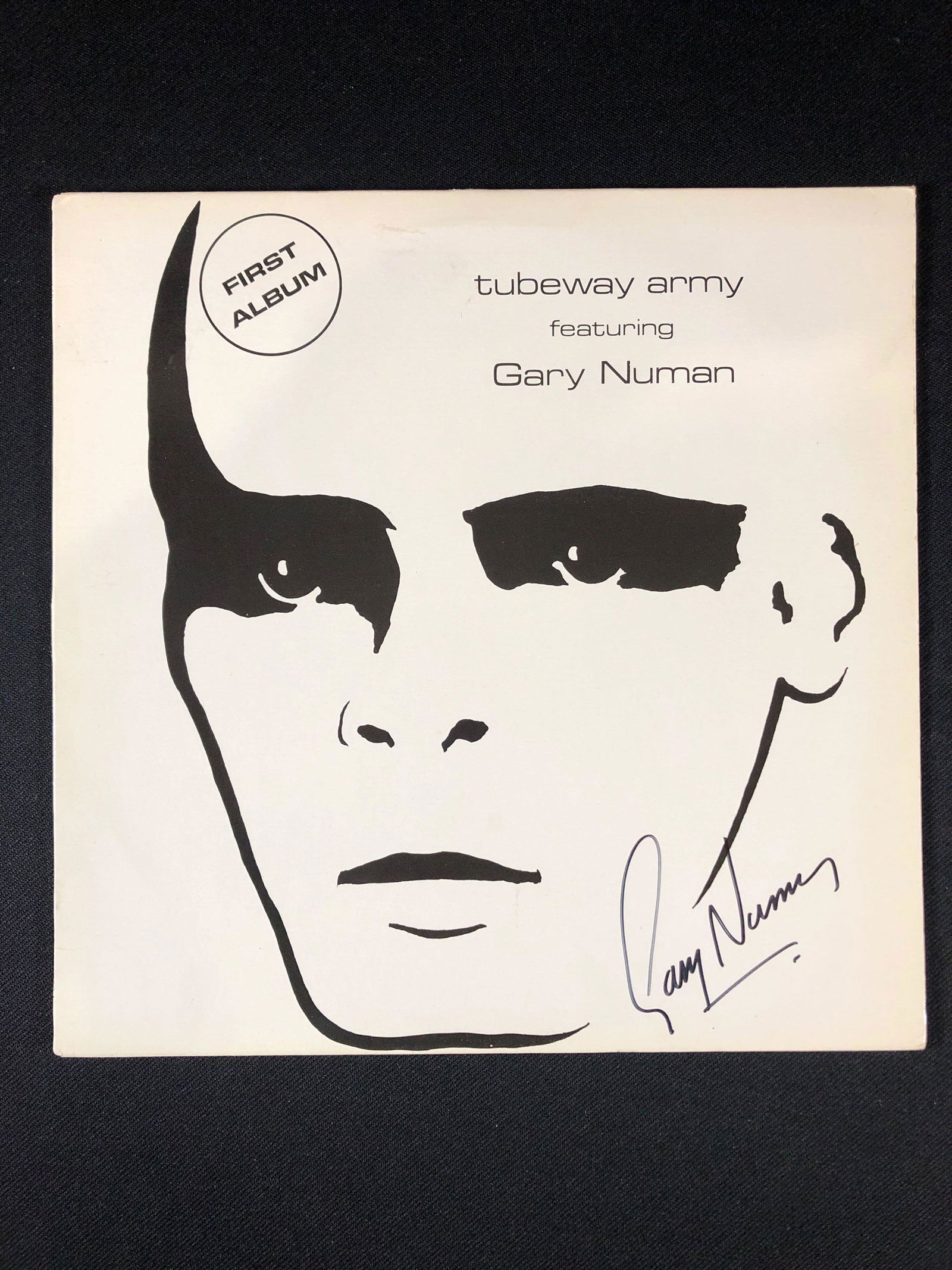 Gary Numan Tubeway Army "First Album" Autographed Album (1 of 8)