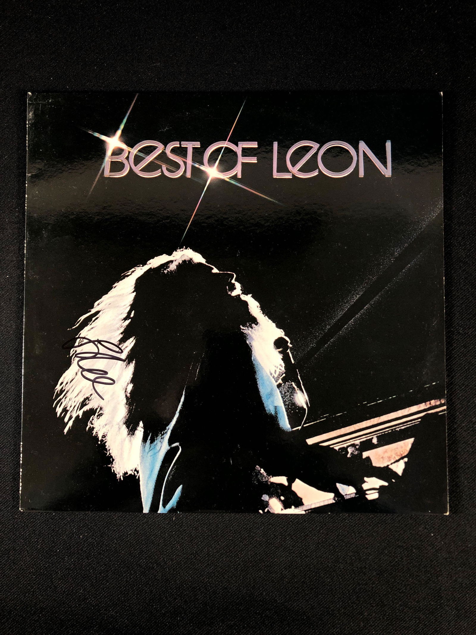 Leon  Russell "The Best of" Autographed Album (1 of 8)
