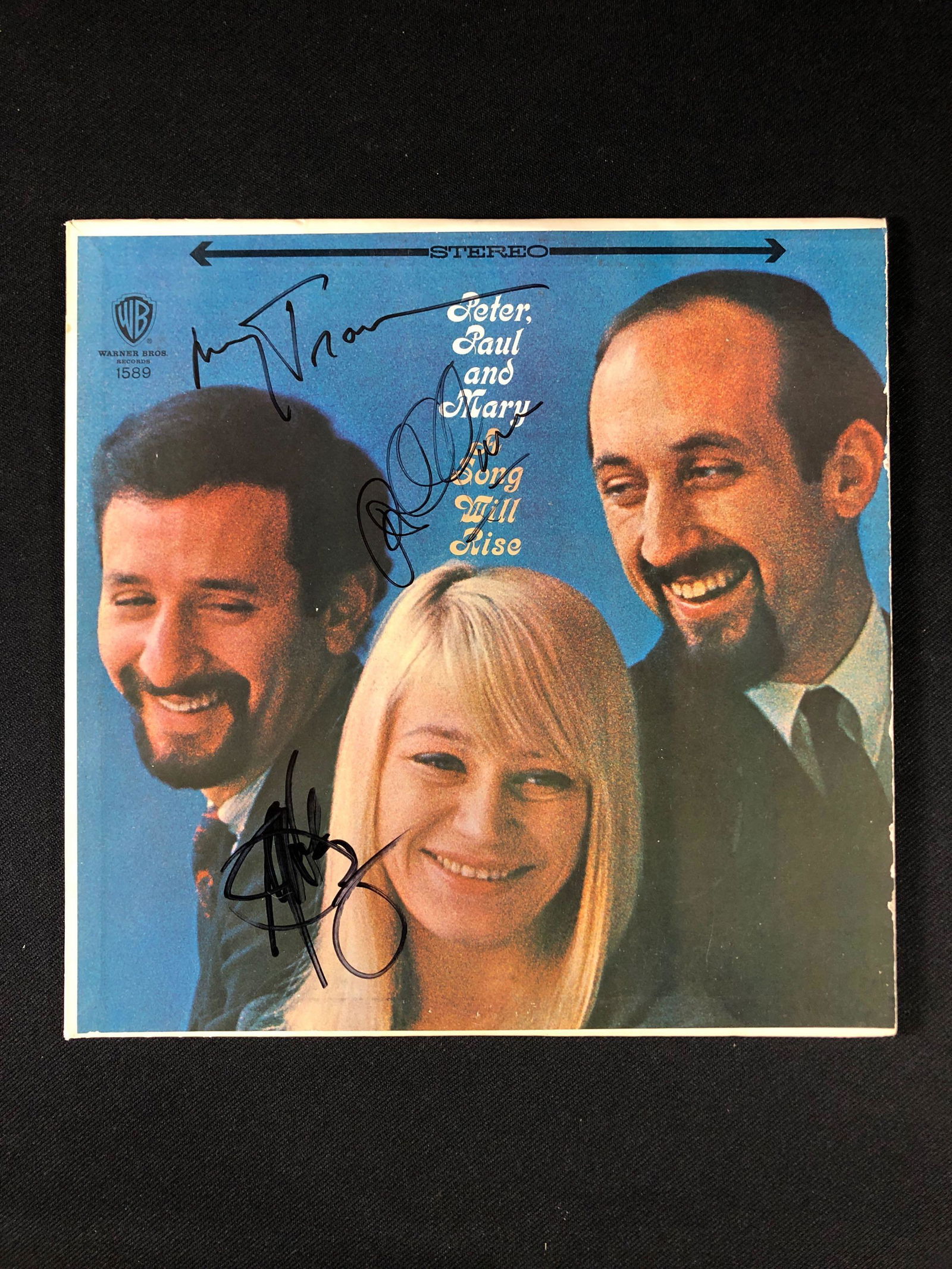 Peter, Paul and Mary "A Song Will Rise" Autographed Album (1 of 10)