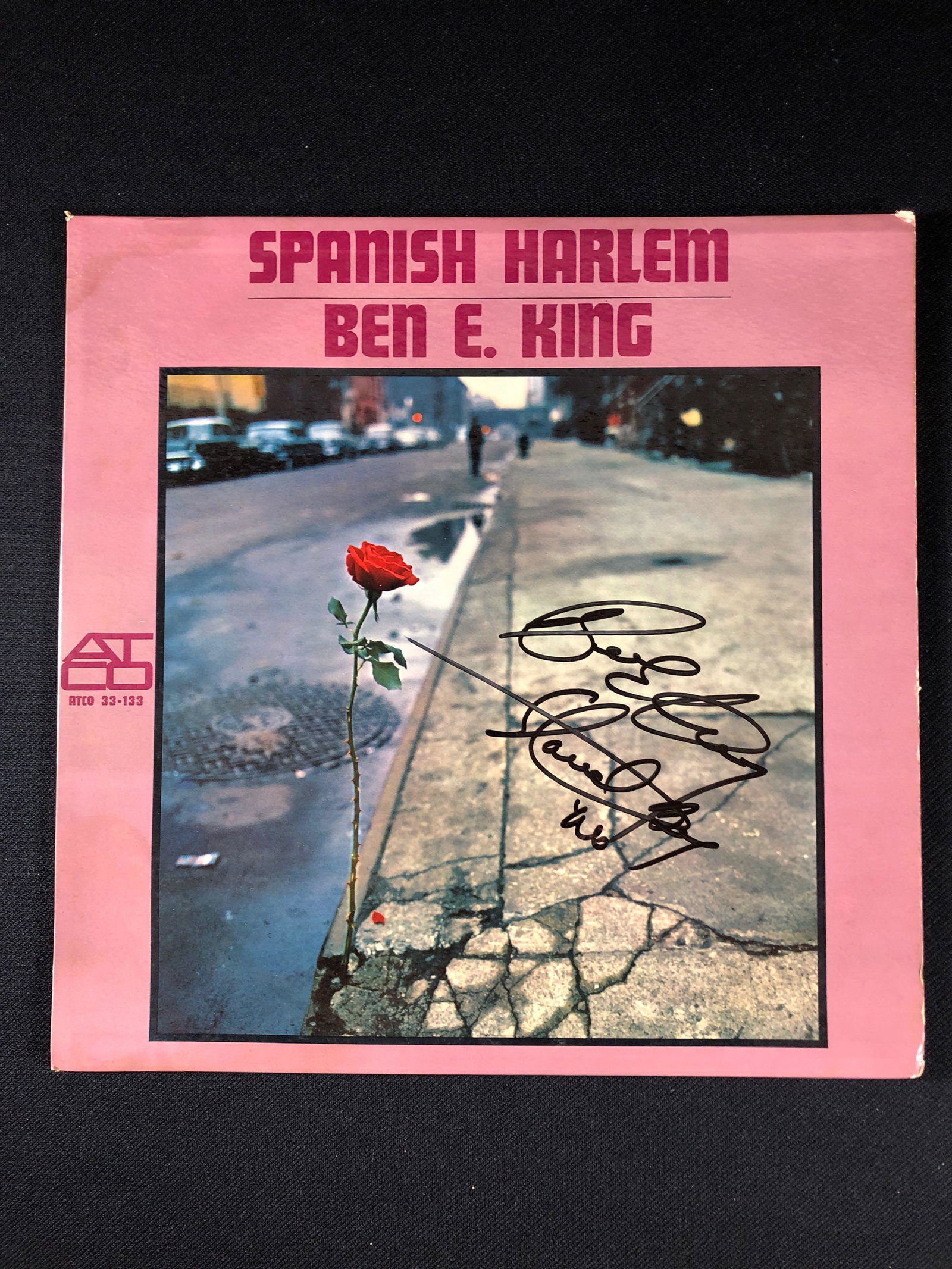 Ben E. King "Spanish Fly" Autographed Album: ...