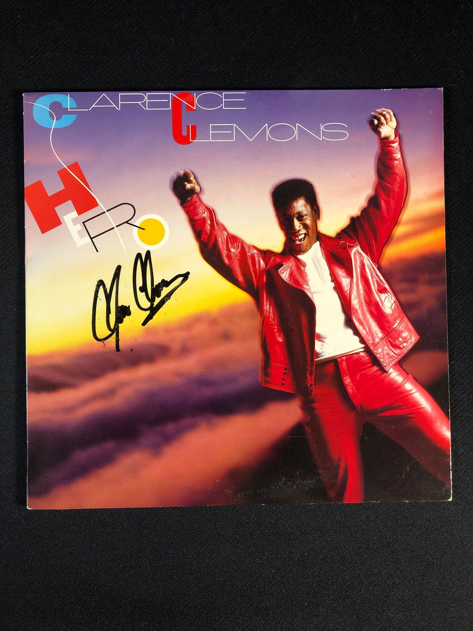 Clarence Clemons "Hero" Autographed Album: ...