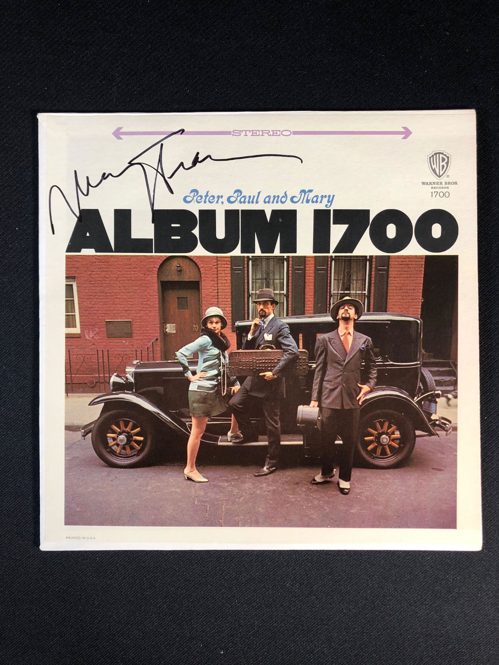 Peter, Paul and Mary "Album 1700" Autographed Album Signed by Mary Travers (1 of 8)