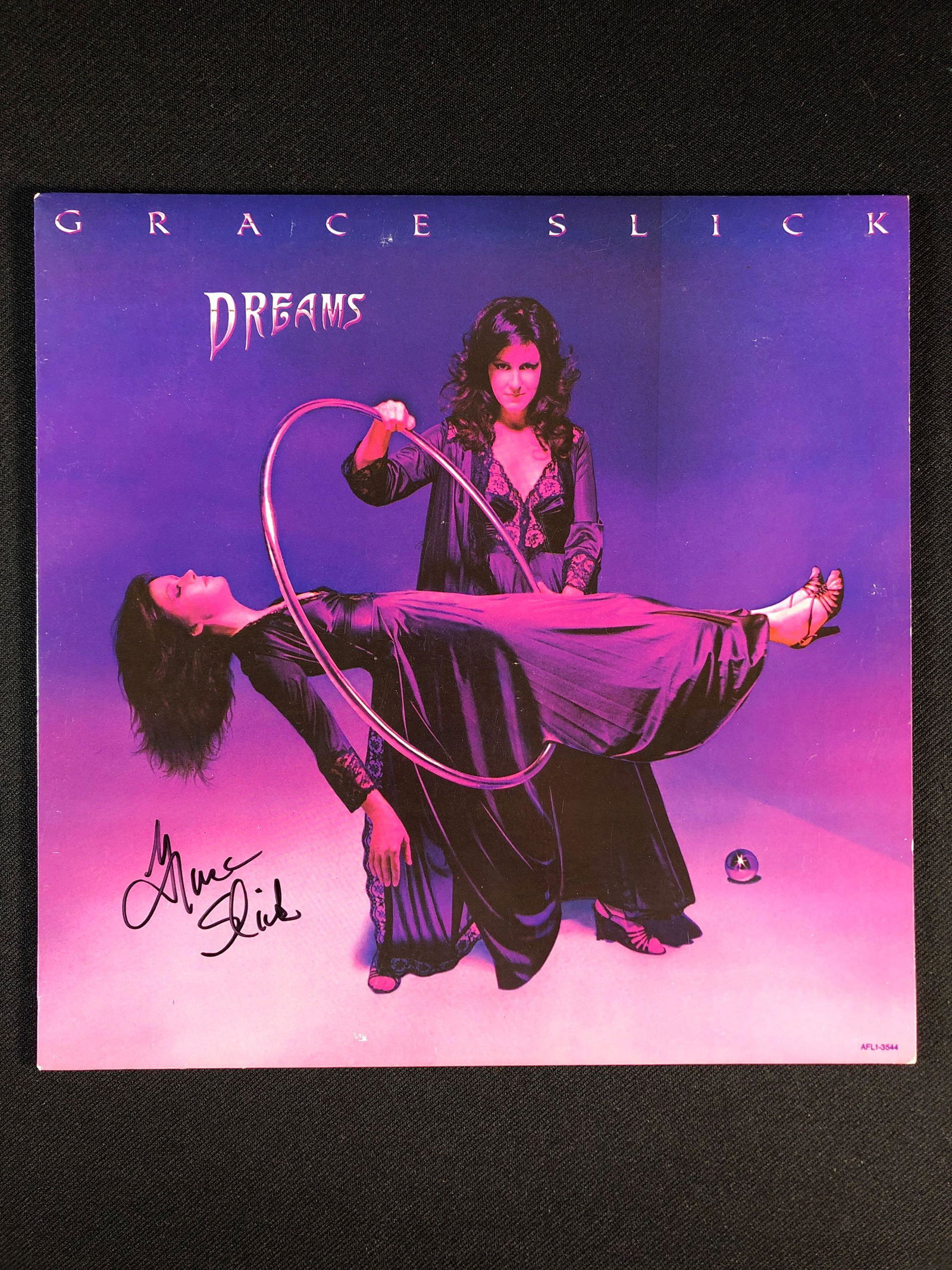 Grace Slick "Dreams" Autographed Album (1 of 4)
