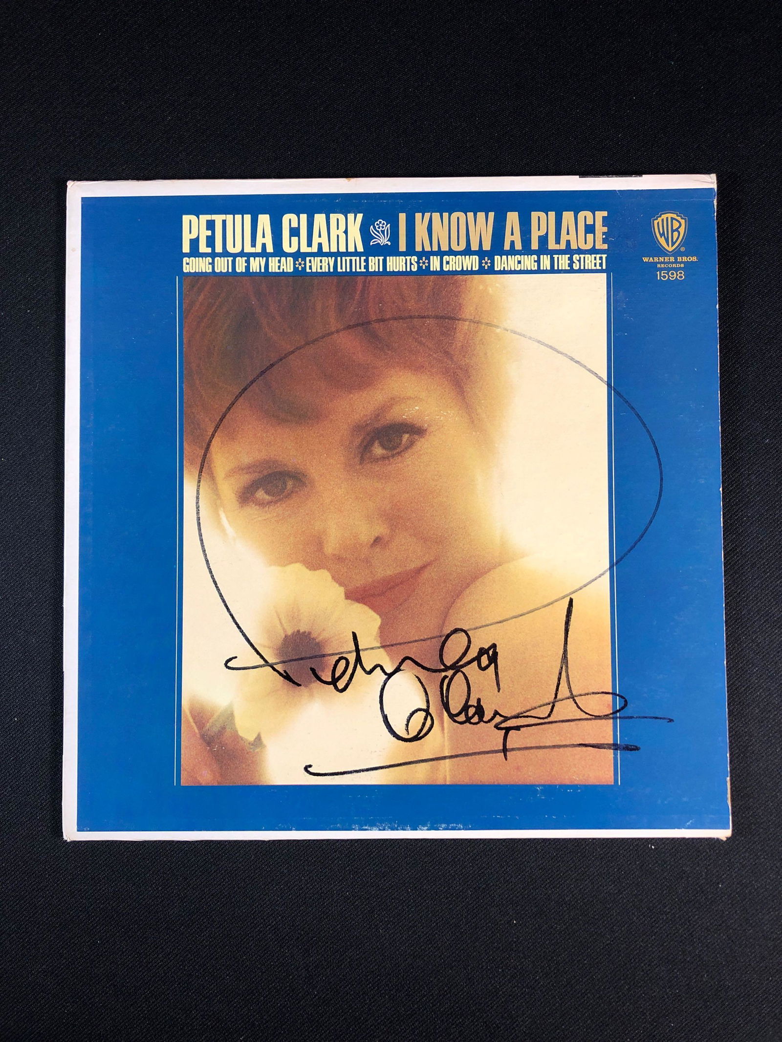 Petula Clark "I Know a Place" Autographed Album (1 of 8)