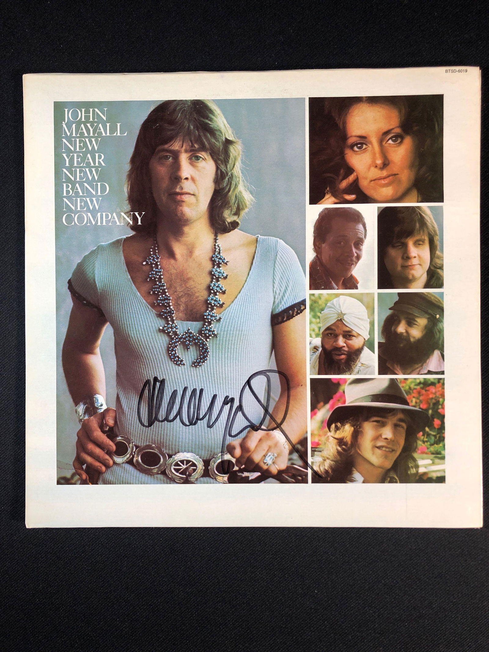 John Mayall "New Year,  New Band, New Company" Autographed Album (1 of 9)