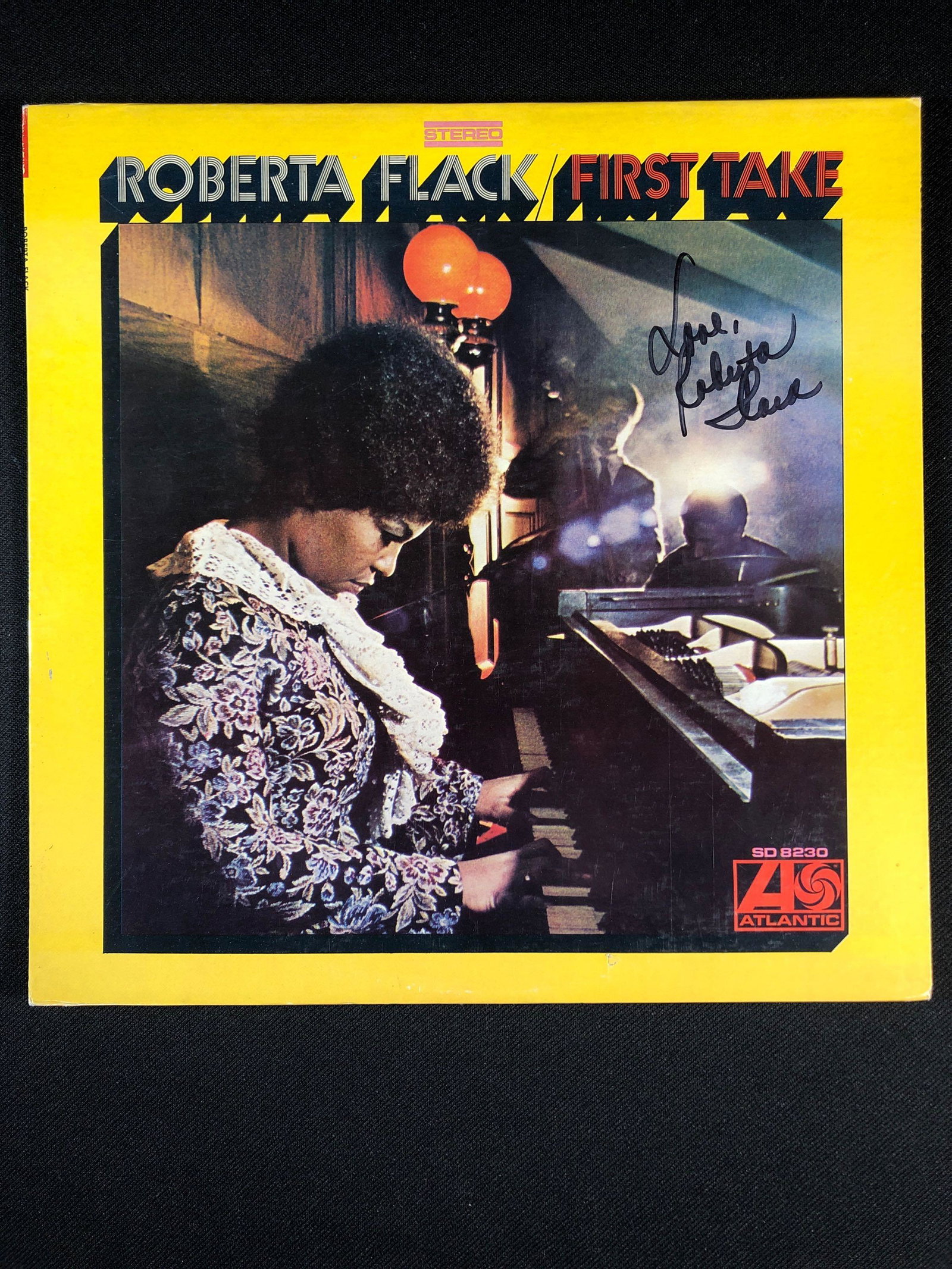Roberta Flack "First Take" Autographed Album: ...