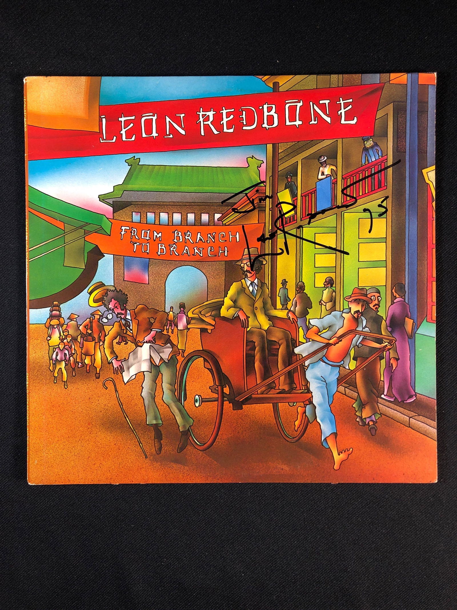 Leon Redbone "From Branch to Branch" Autographed Album (1 of 8)