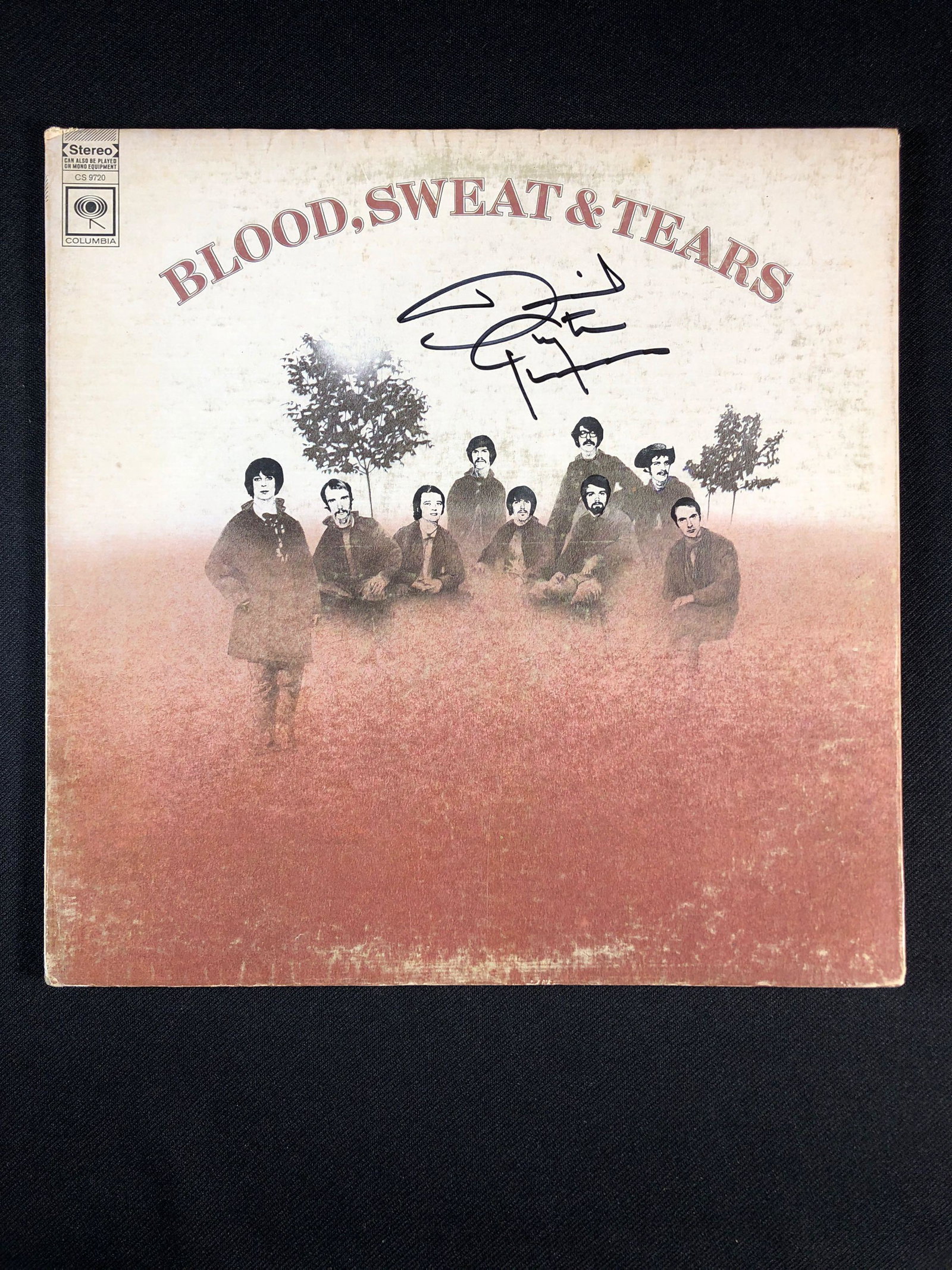 Blood Sweat & Tears Self Titled Autographed Album Signed by David Clayton Thomas: Cover is separating