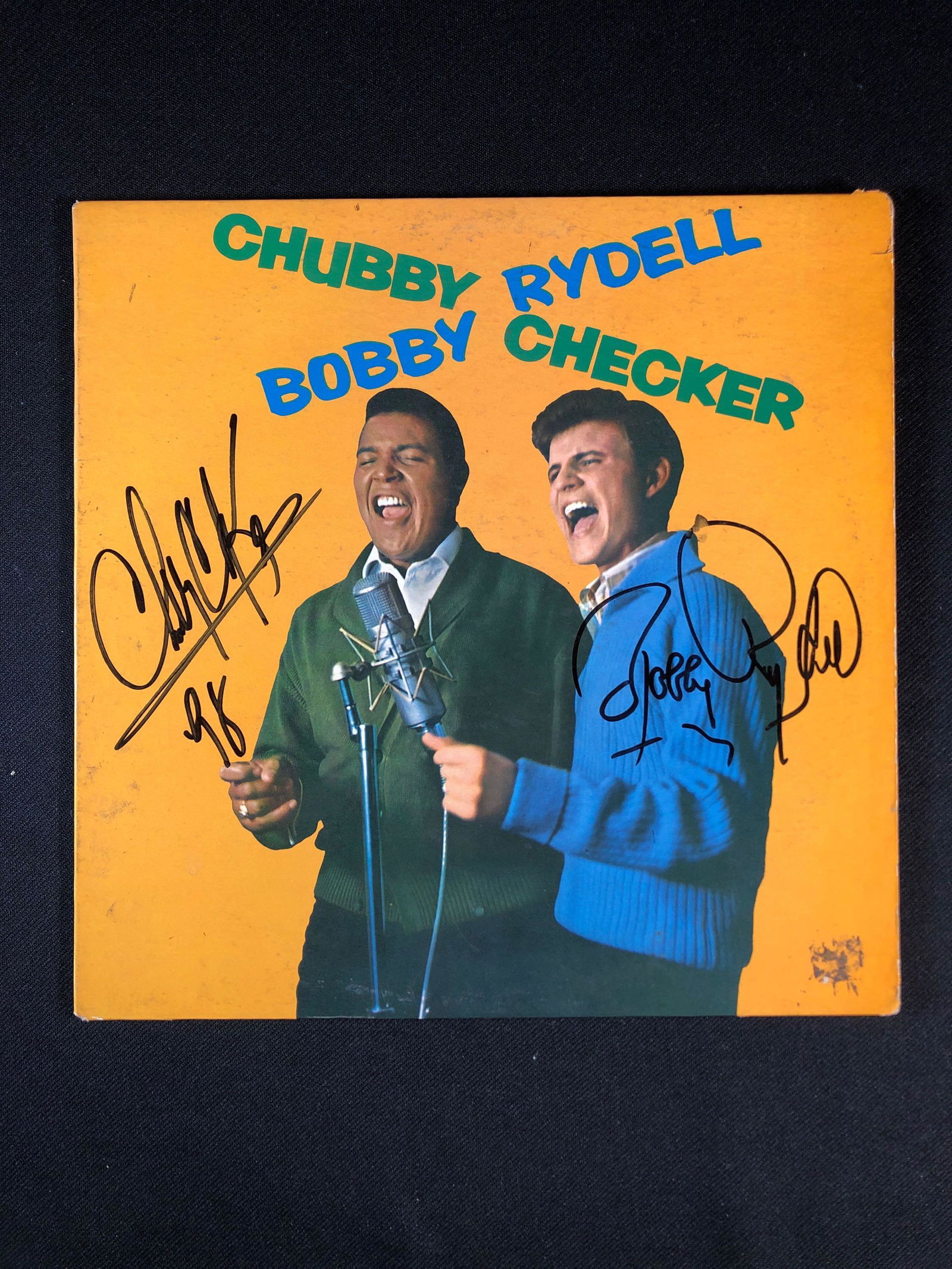 Chubby Checker and Bobby Rydell Autographed Album Signed by Chubby Checker and Bobby Rydell (1 of 9)