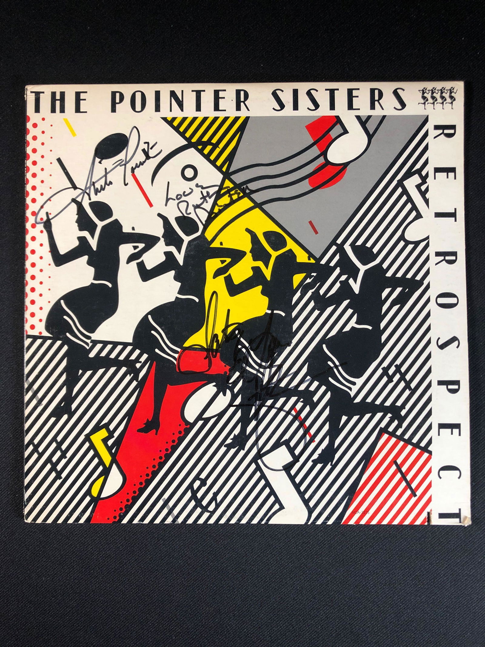 The Pointer Sisters "Retrospect" Autographed Album (1 of 10)