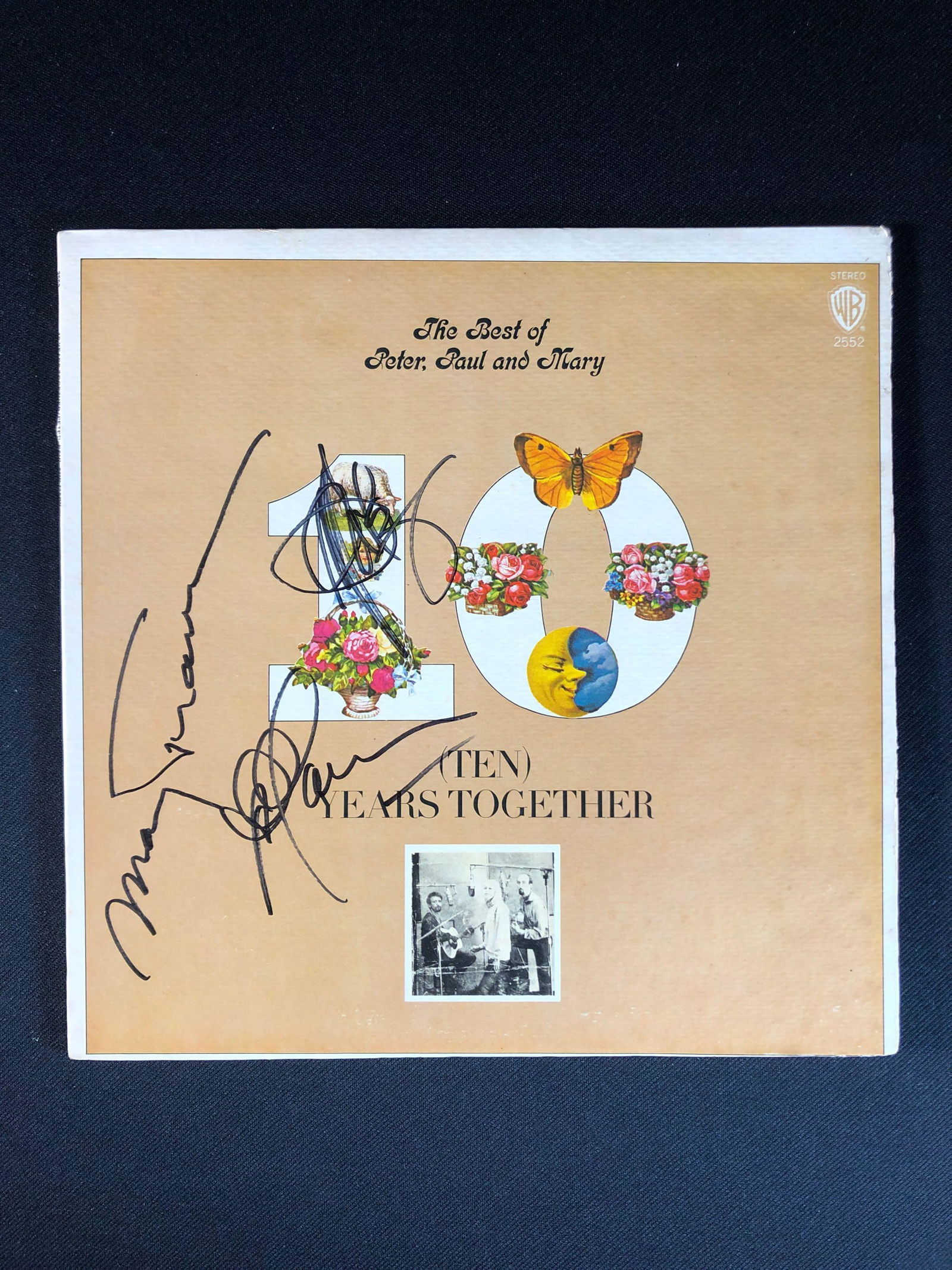 The Best of Peter, Paul and Mary "Ten Years Together" Autographed Album (1 of 9)