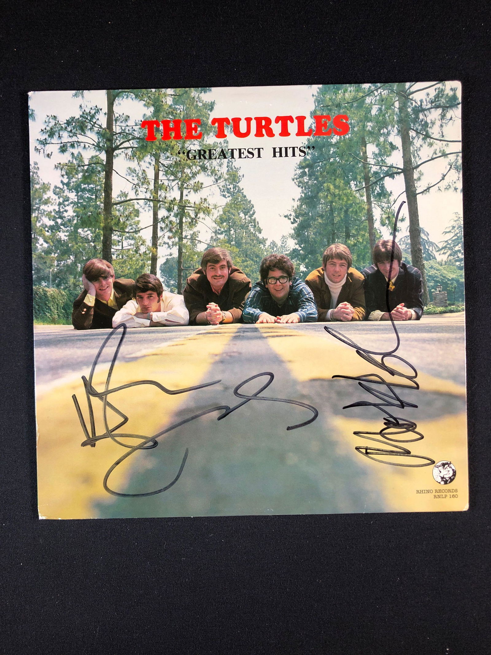 The Turtles "Greatest Hits" Autographed Album (1 of 5)