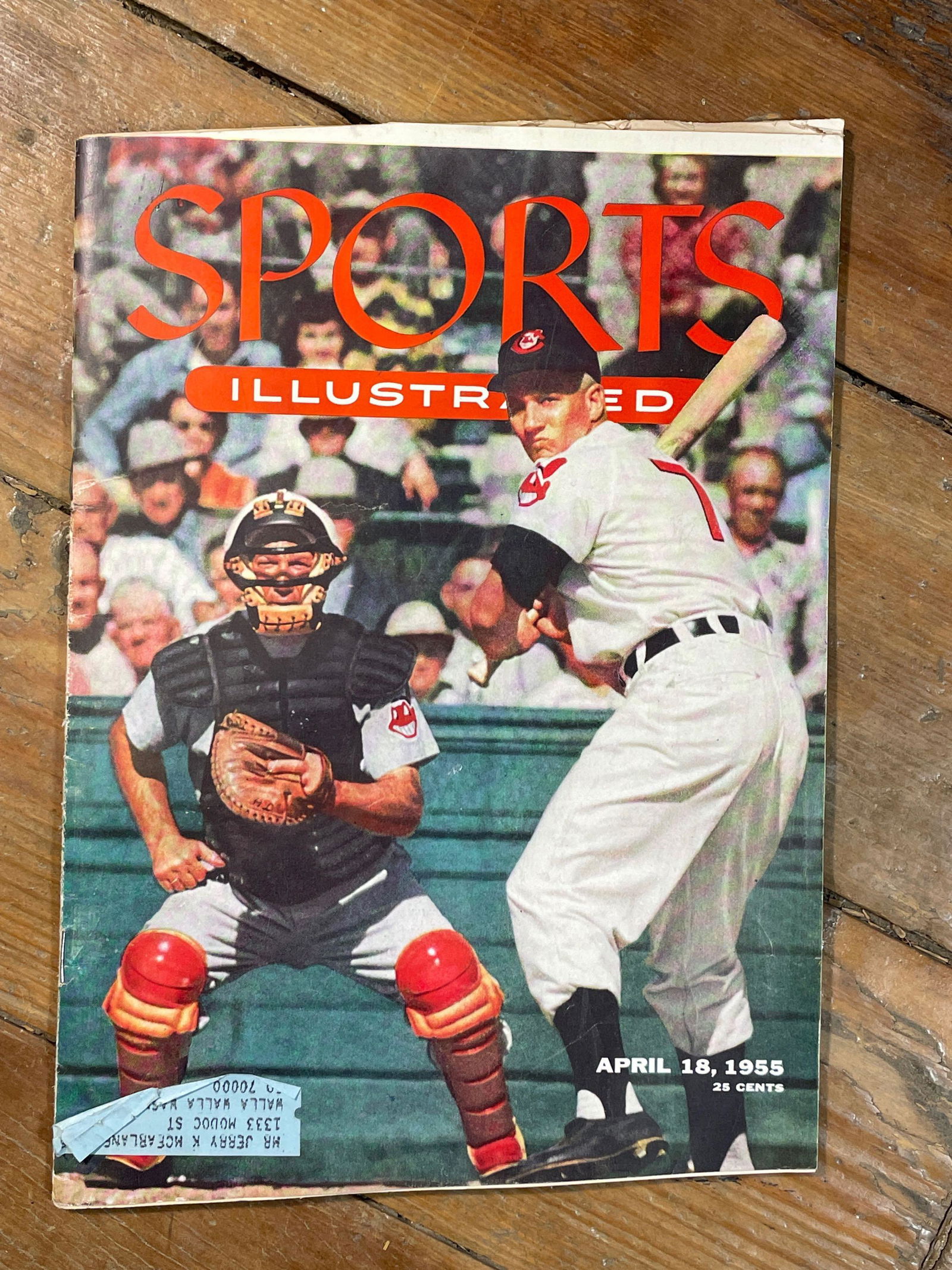 Sports Illustrated April 18, 1955 A1 Rosen On Cover With Baseball Cards (1 of 5)