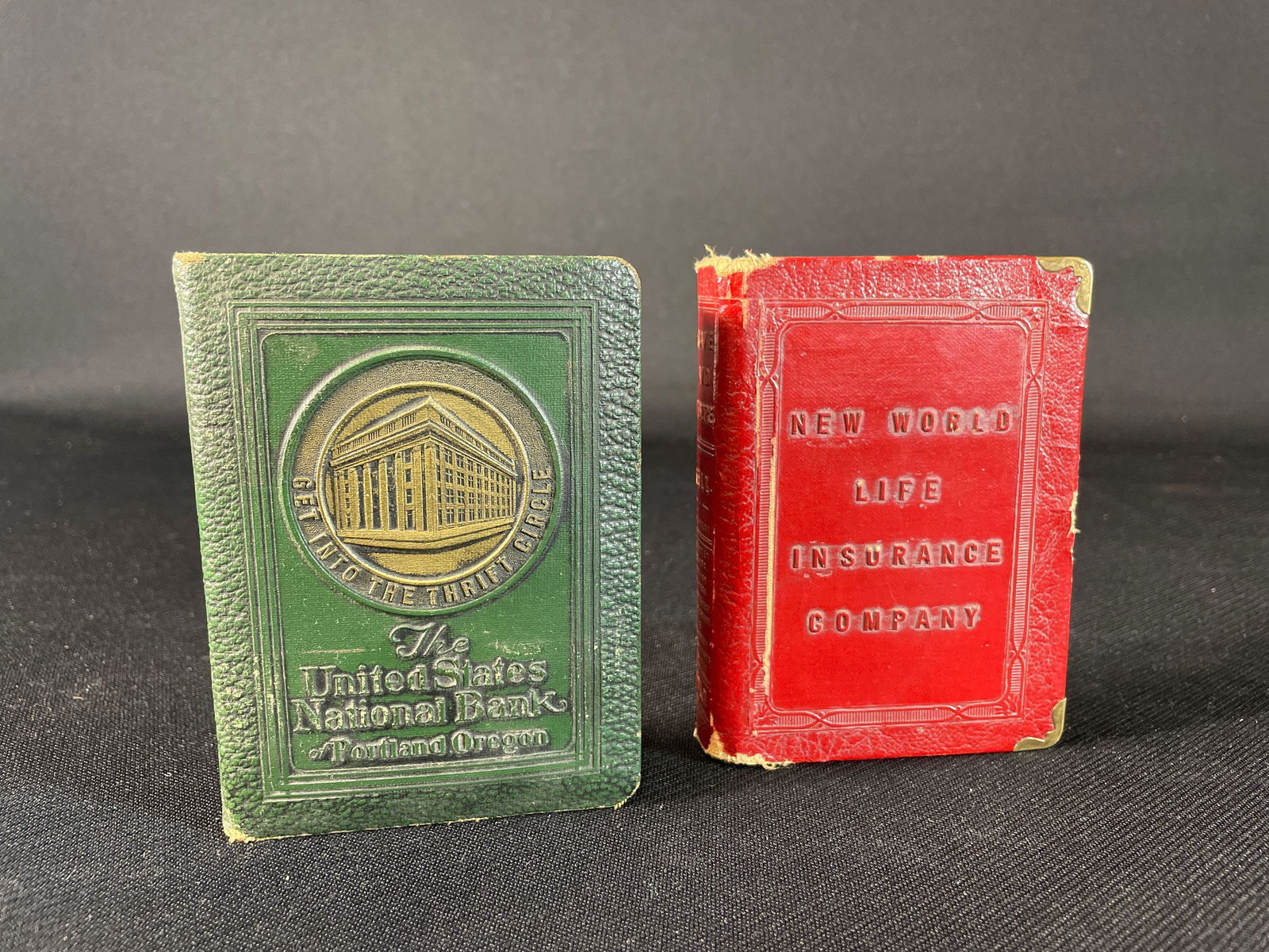 (2) Book Style Money Banks (1 of 7)