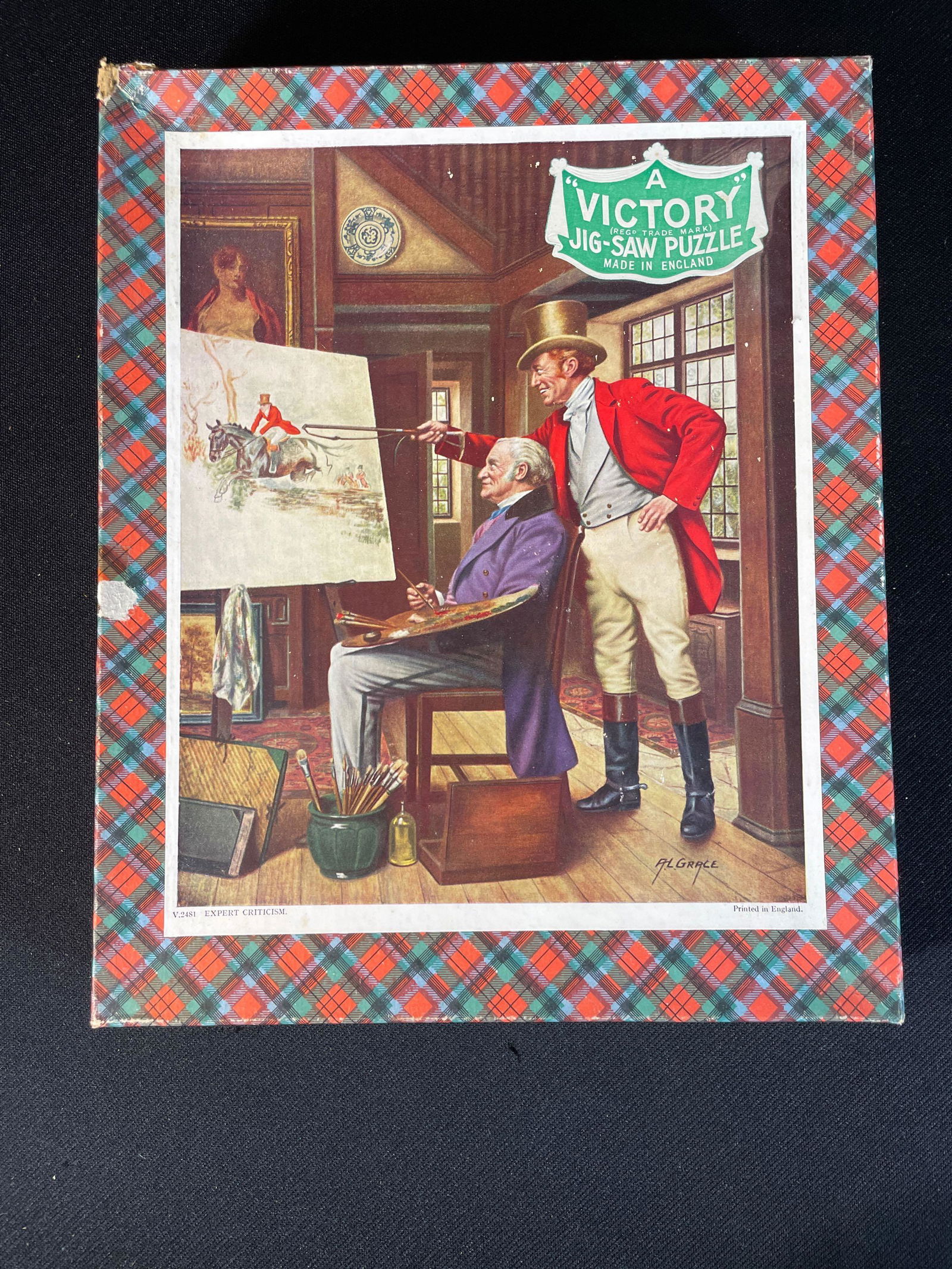 Victory Plywood Jig-Saw Puzzle 15" x 10" (1 of 5)