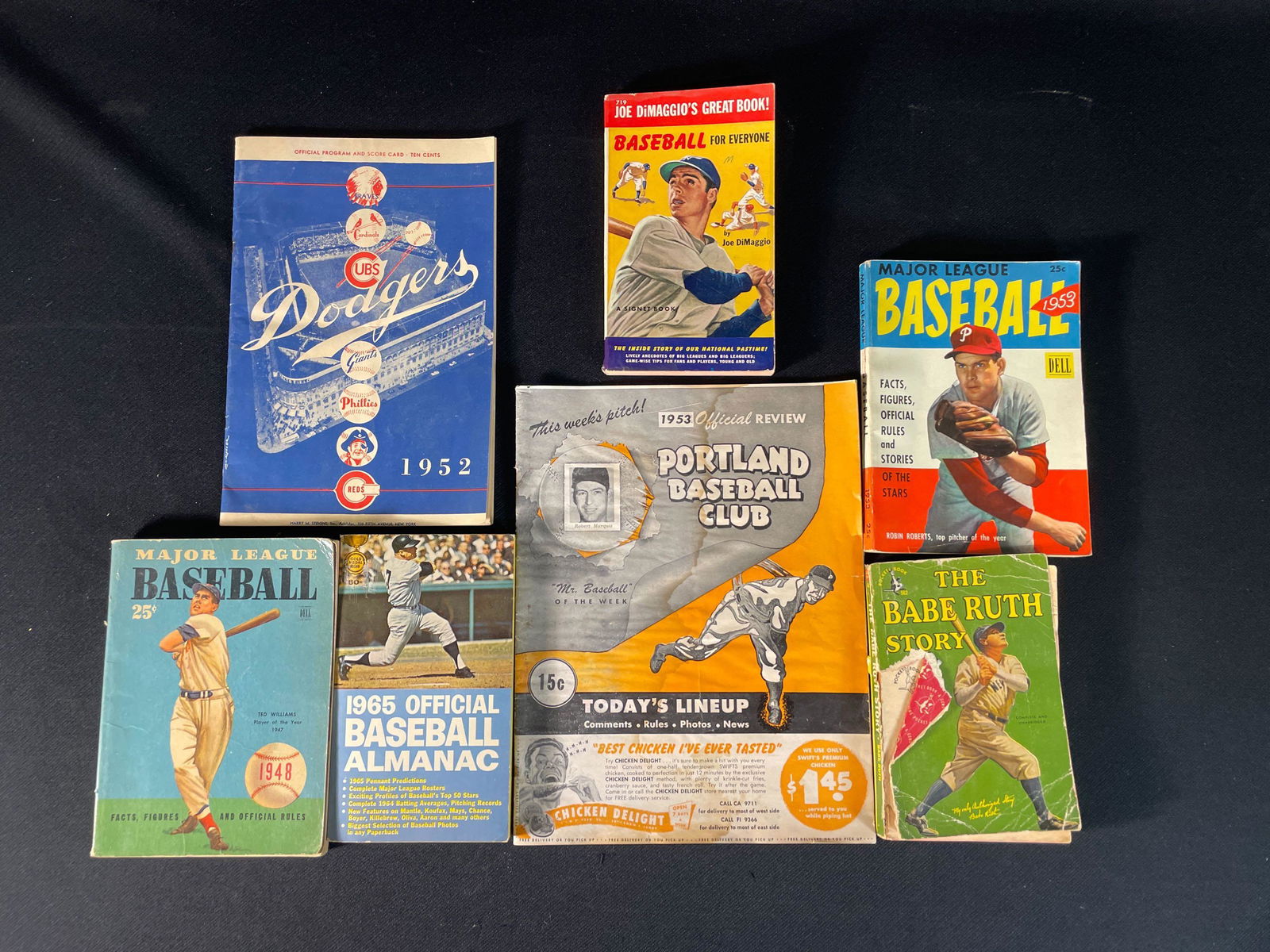 (5) Baseball Books and (2) Pamphlets (1 of 1)