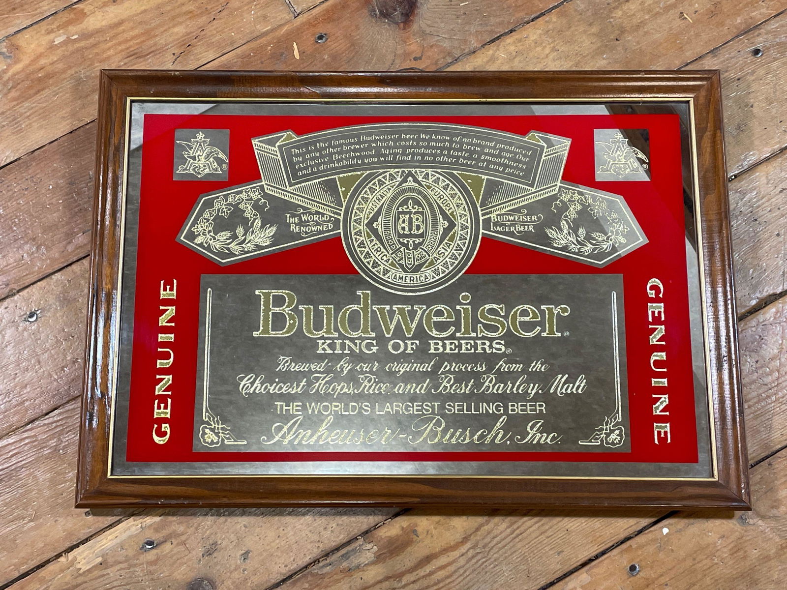 Budweiser Beer Sign (1 of 3)