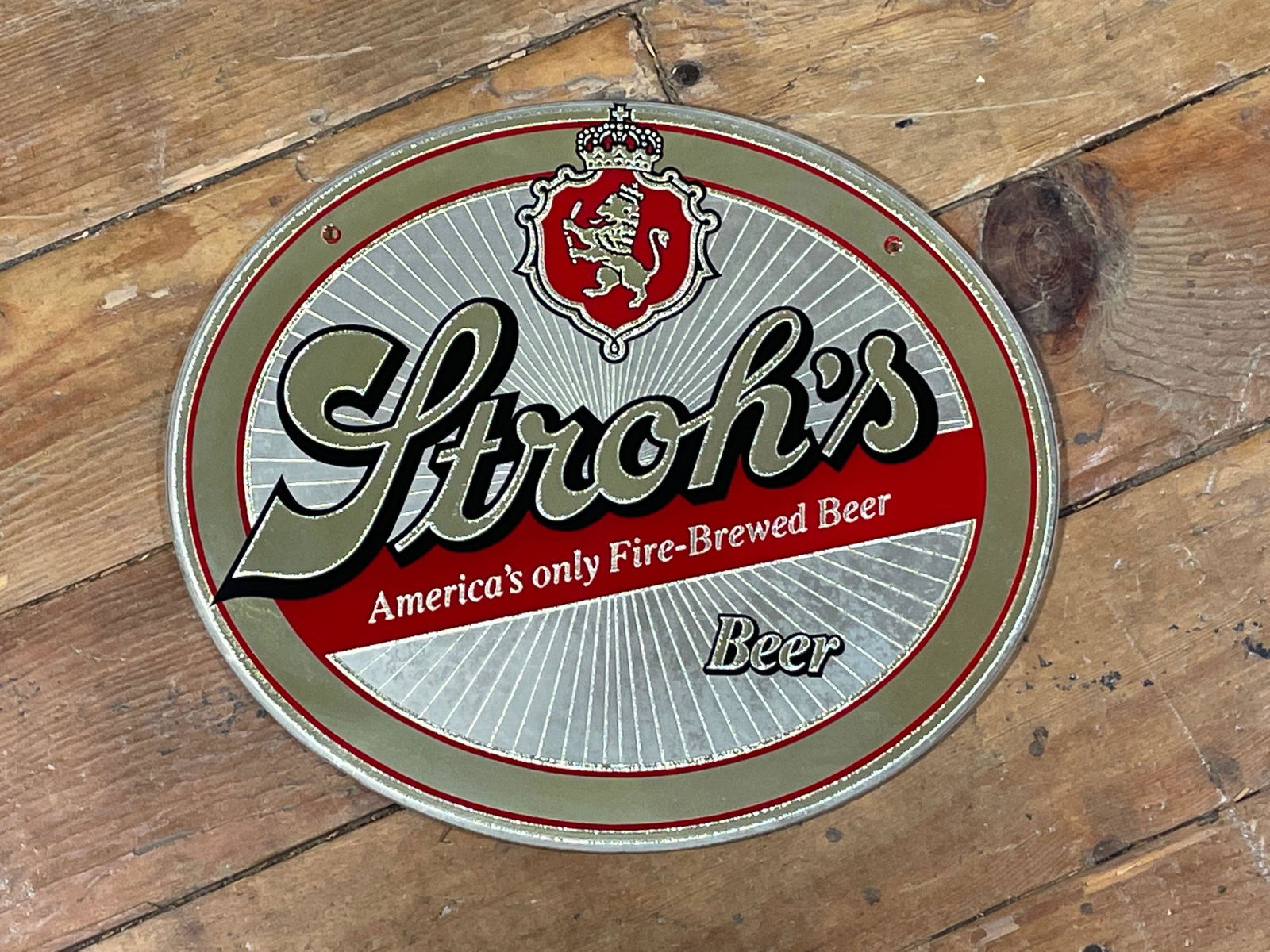 Stroh's Beer Sign (1 of 2)