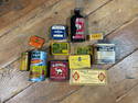 Assortment of Old Tins, Bottles, Jars