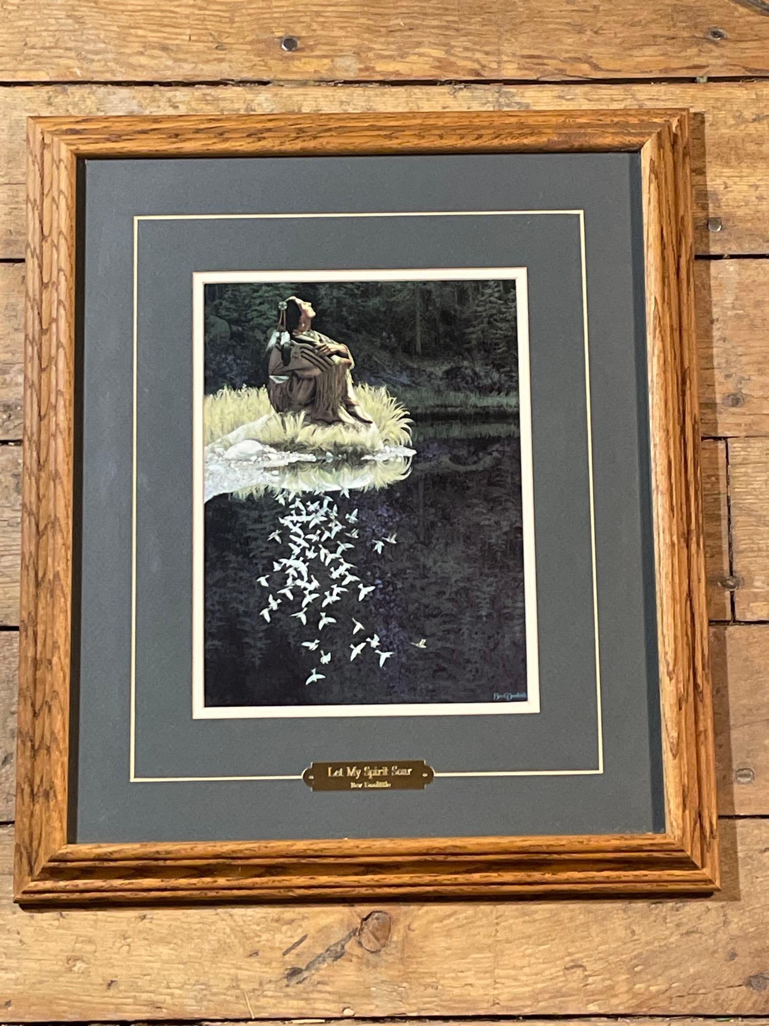 Bev Doolittle "Let My Spirit Soar," Framed Print (1 of 3)