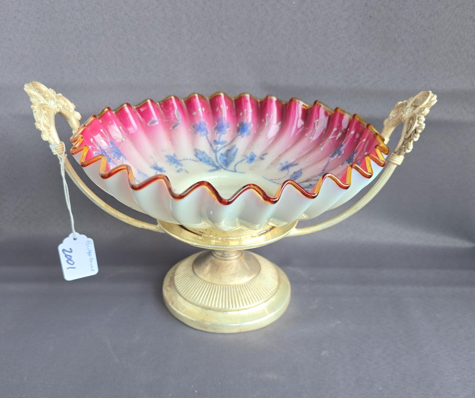 Pink and Blue Bridal basket (1 of 4)