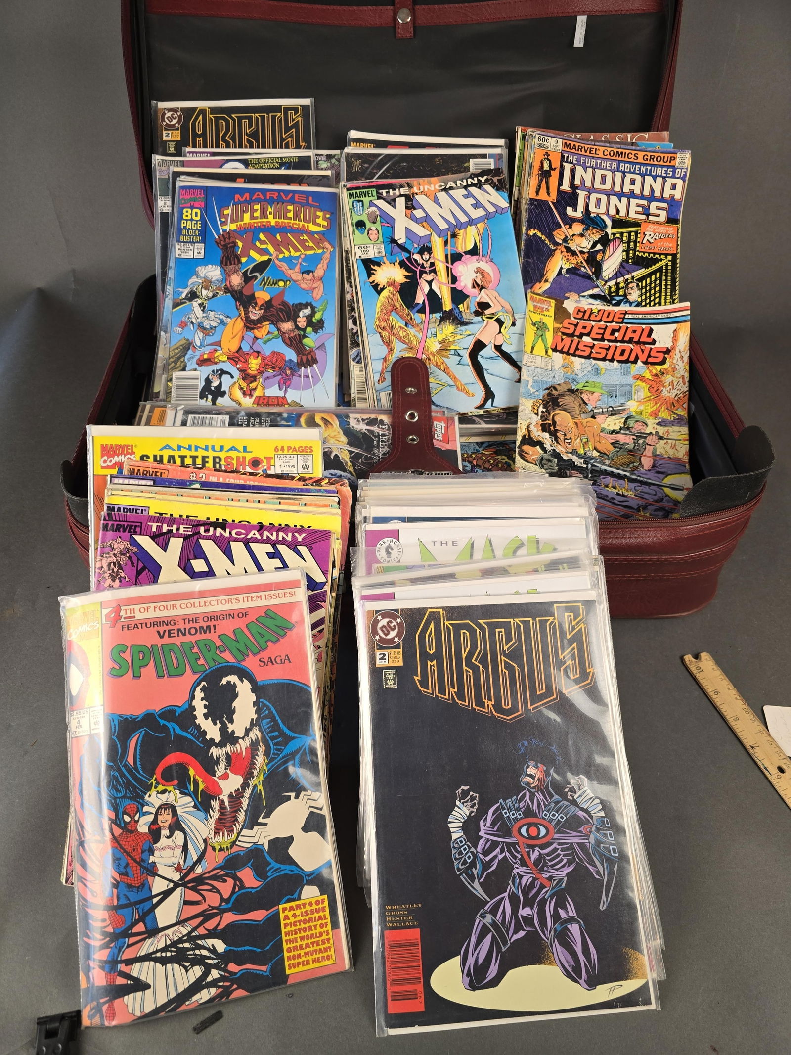 Suitcase full of old comic books (1 of 1)