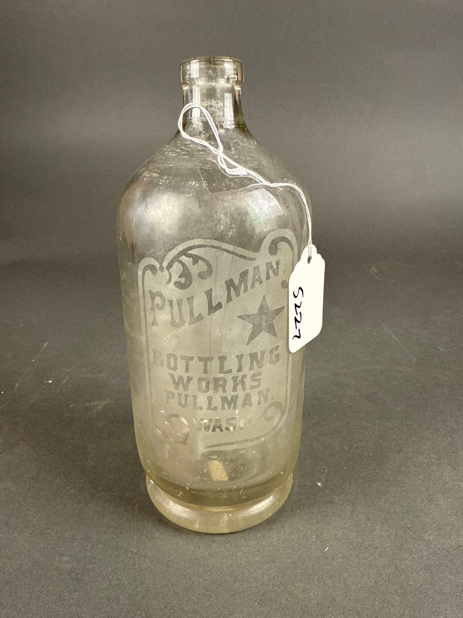 Large Native American bottle from Pullman Bottling works (1 of 1)