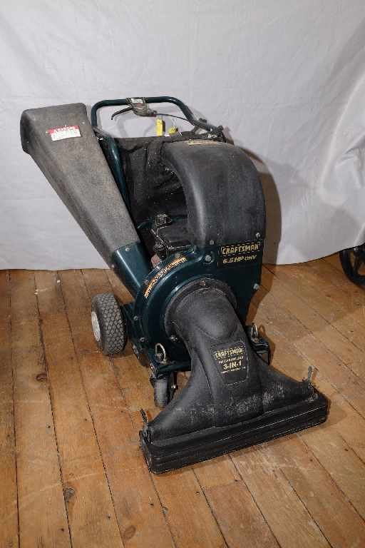 CRAFTSMAN 6.5 HP SELF PROPELLED 3 IN 1 CHIPPER, Sep 14, 2013 Macon