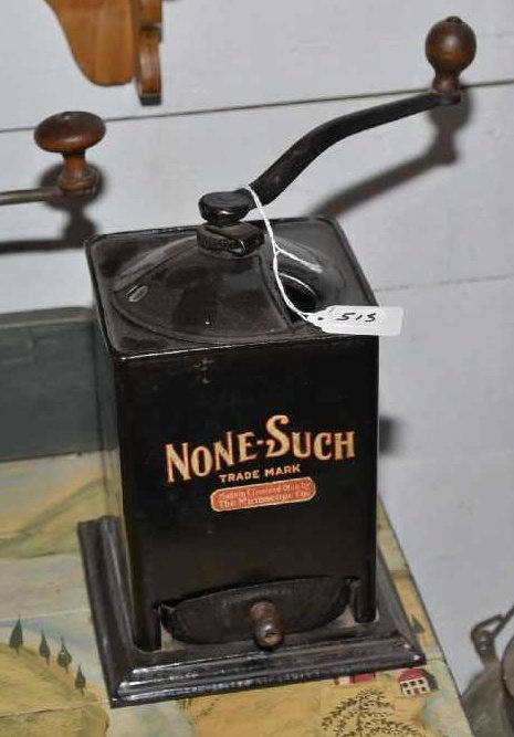 NONE-SUCH VINTAGE GRINDER. MADE IN CLEVELAND OHIO BY: NONE-SUCH VINTAGE GRINDER. MADE IN CLEVELAND OHIO BY "THE MIRROSCOPE CO."