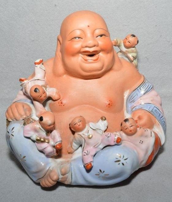 9" Chinese Buddha , God of Fertility