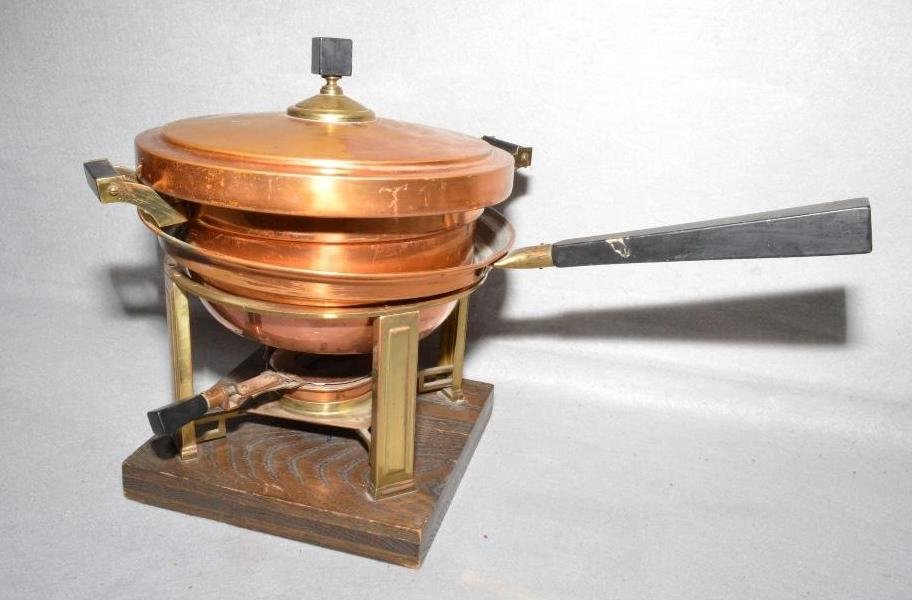 Rochester Copper & Brass Chafing Dish Warmer