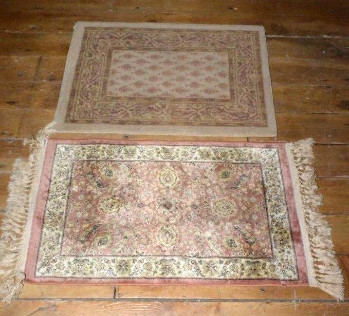 (2) Throw Rugs; Machine Made; 19" x 33" & 22" x 30"