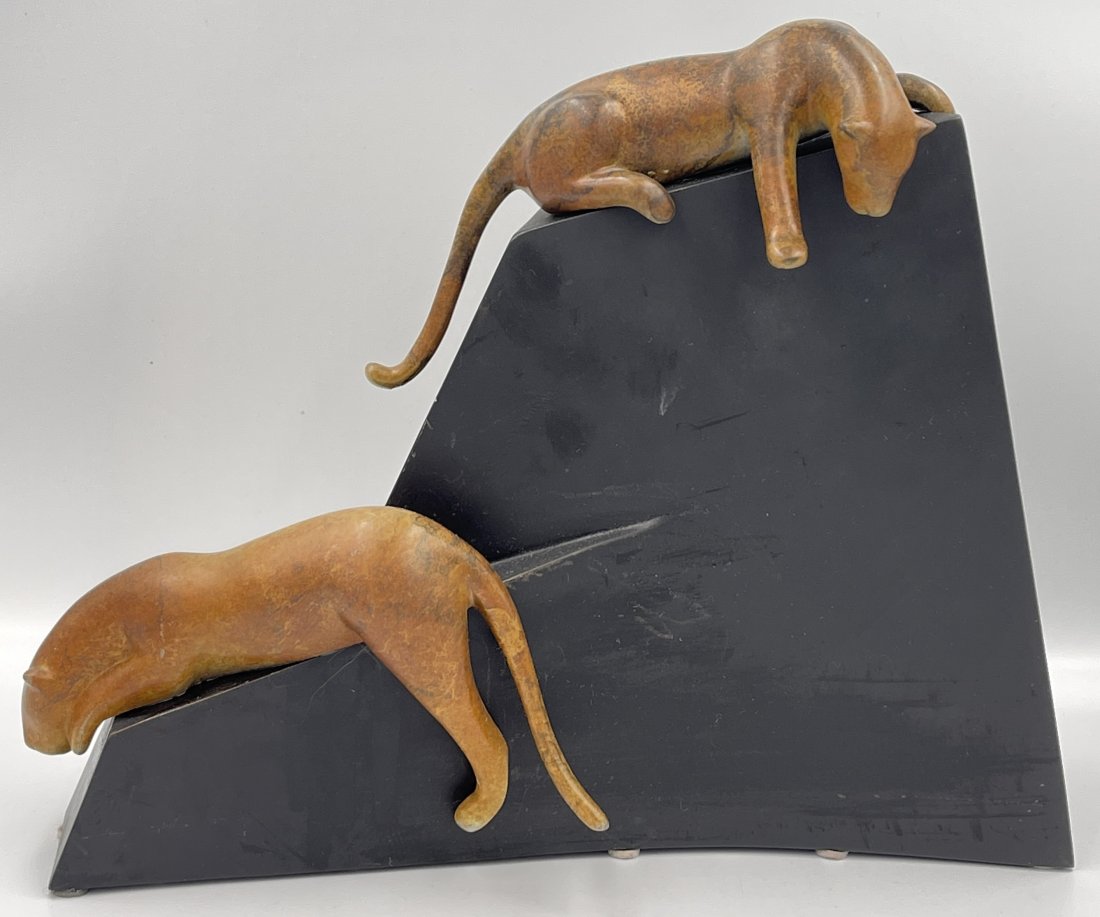 Loet Vanderveen (1921 - 2015) California, New York and the Netherlands, Pair of Mountain Lions on (1 of 6)