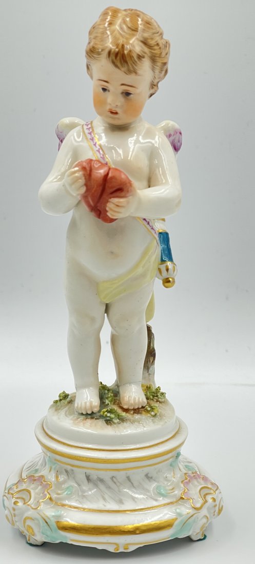 19th Century Meissen Cherub Figurine (1 of 7)