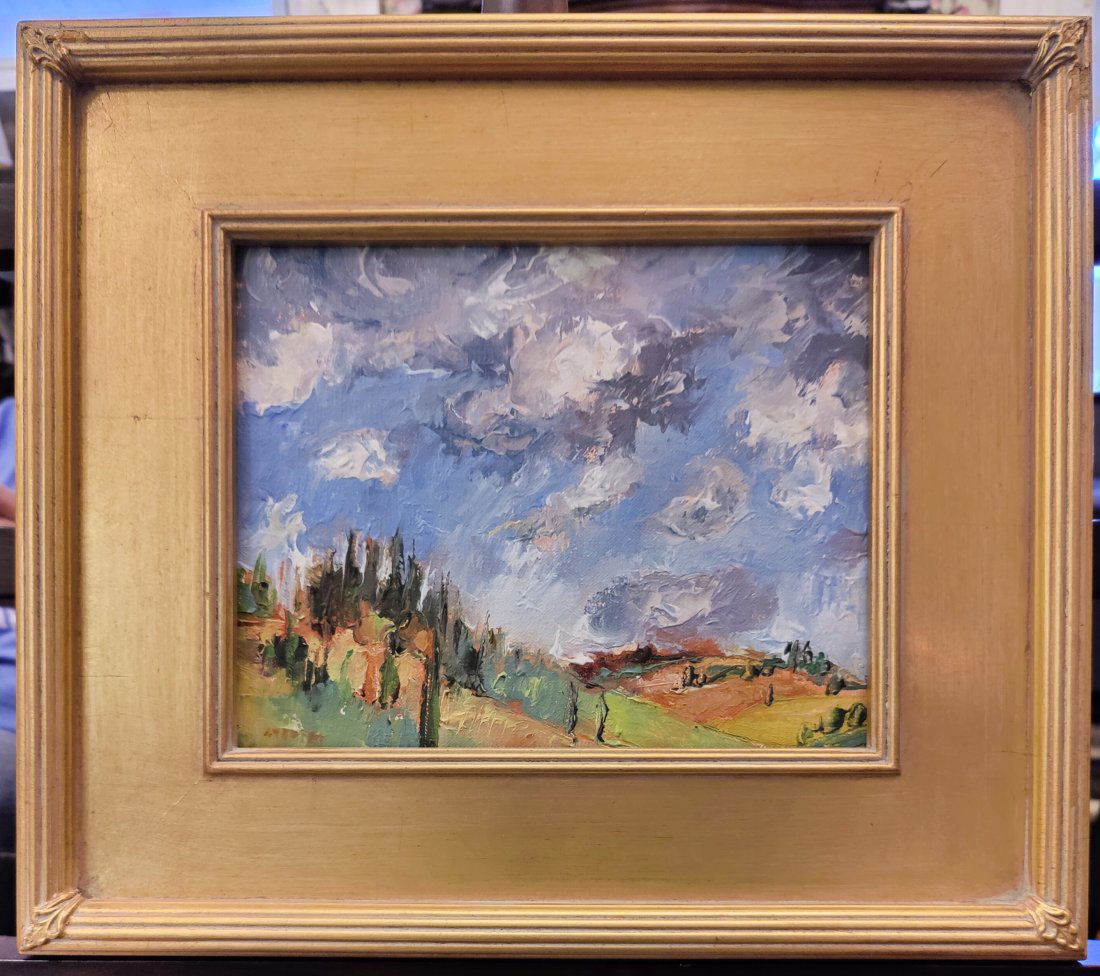 John Maurer Contemporary Landscape O/B Storm Sky Cagli (1 of 3)