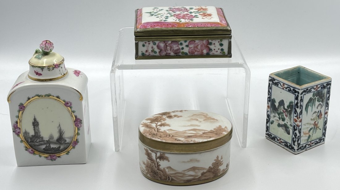 Lot of 4 Porcelain Table Articles (1 of 4)