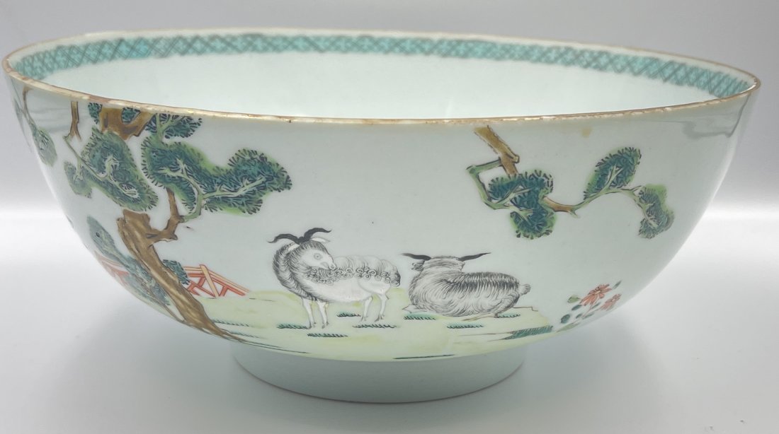 18th Century Chinese Hand Decorated Bowl (1 of 5)