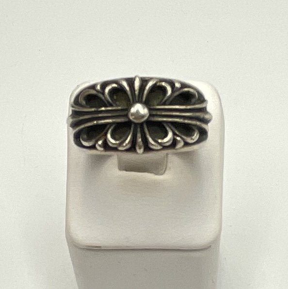 Chrome Heart Sterling Silver Biker Ring size 9 (1 of 4)