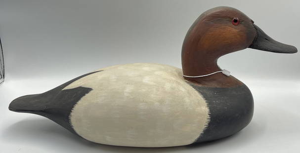 Wildfowler Decoy by Bob Hand, Sag Harbor NY #1: Wood duck Wildfowler by Bob Hand, Sag Harbor, NY. Bob was a legend on Long Island and began carving when there were very few decorative carvers. He has won many awards including first place in many na